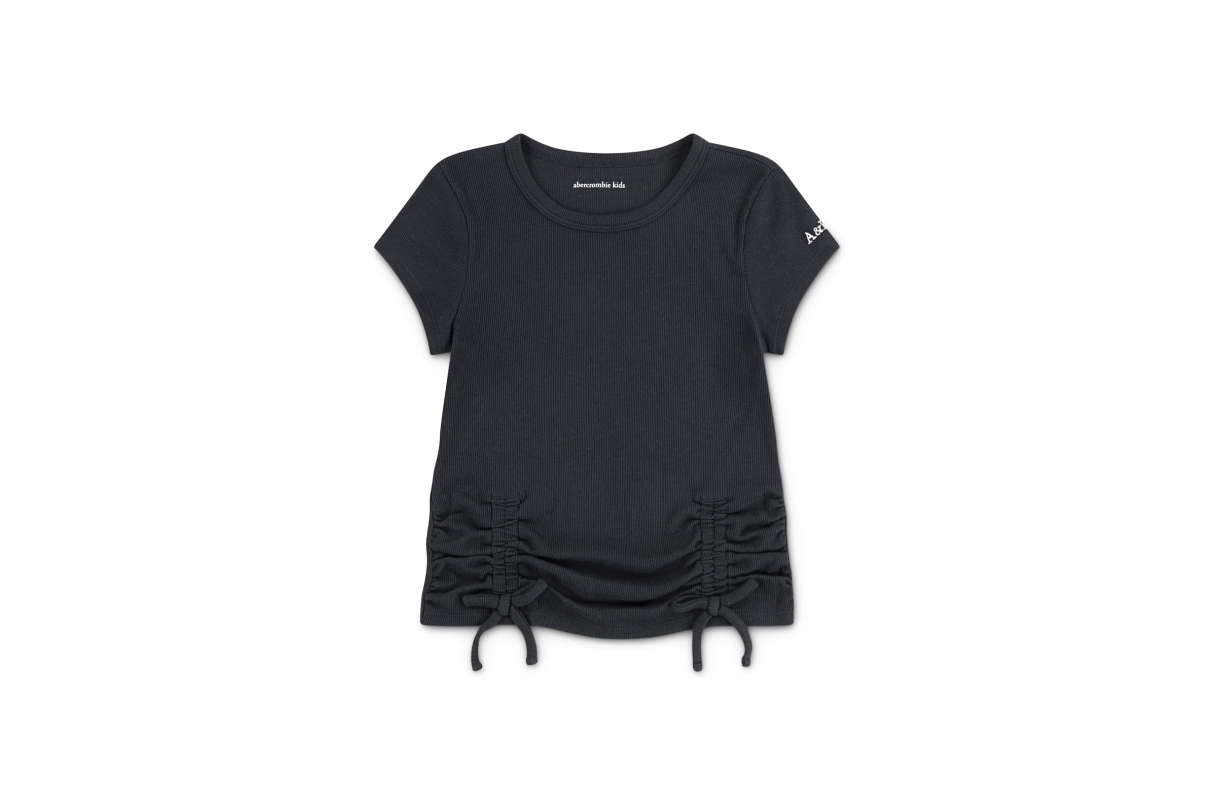 Abercrombie kids Ruched Side Bow Baby Tee (little Kid/Big Kid)
