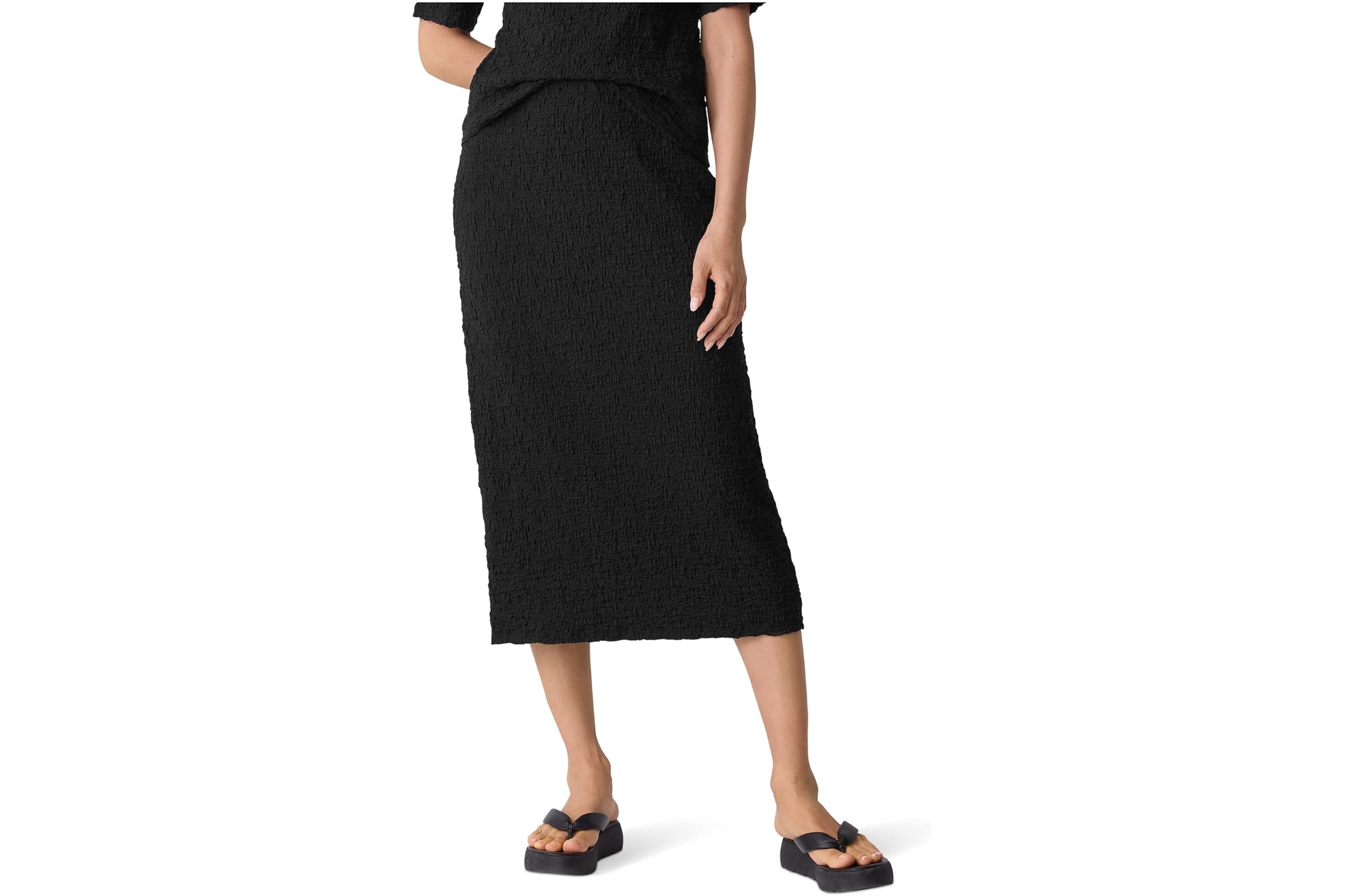 Юбка Eileen Fisher Bubble Jacquard Straight Skirt 28590₽
