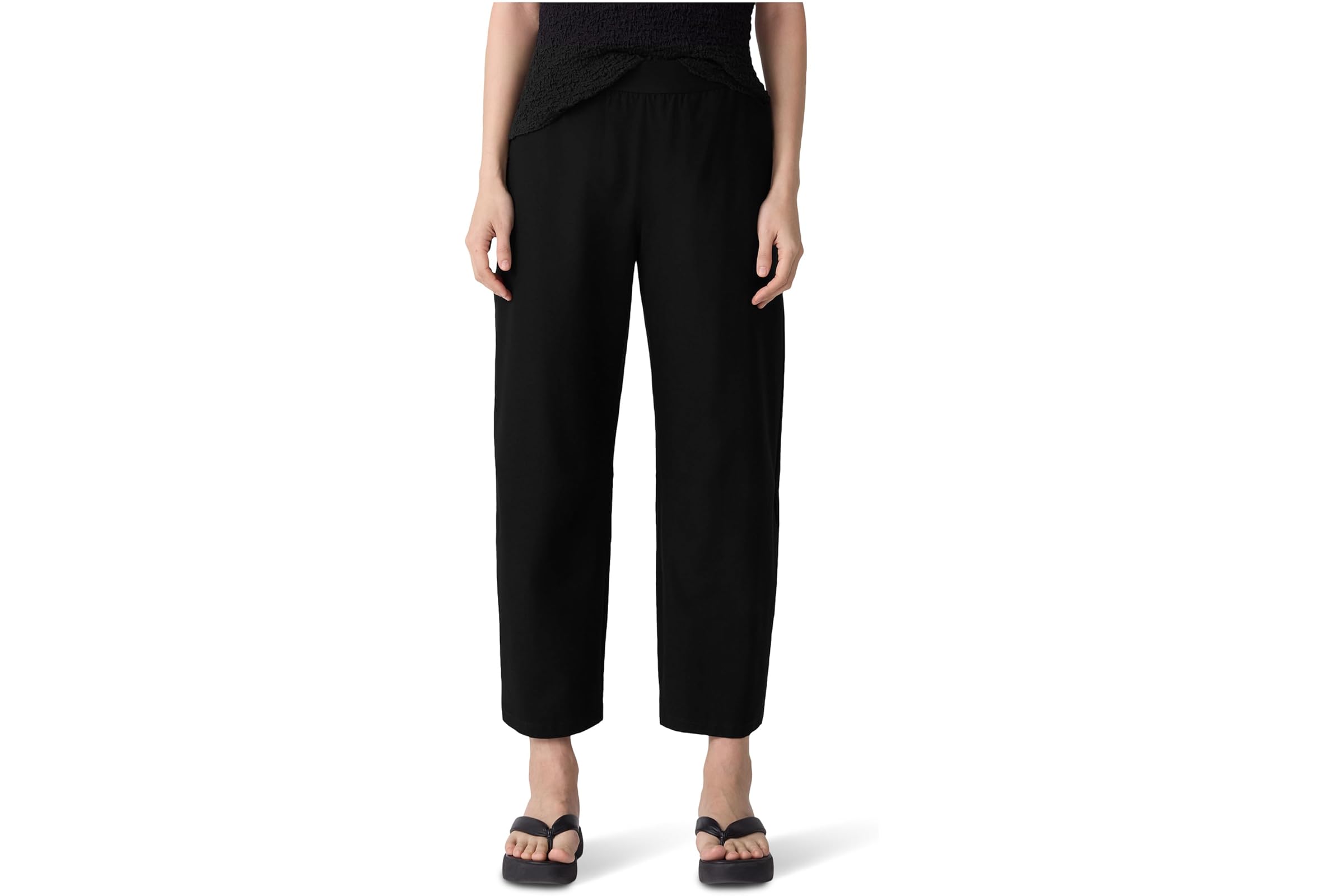 Брюки Eileen Fisher Washable Stretch Crepe Ankle Barrel Pant 37090₽