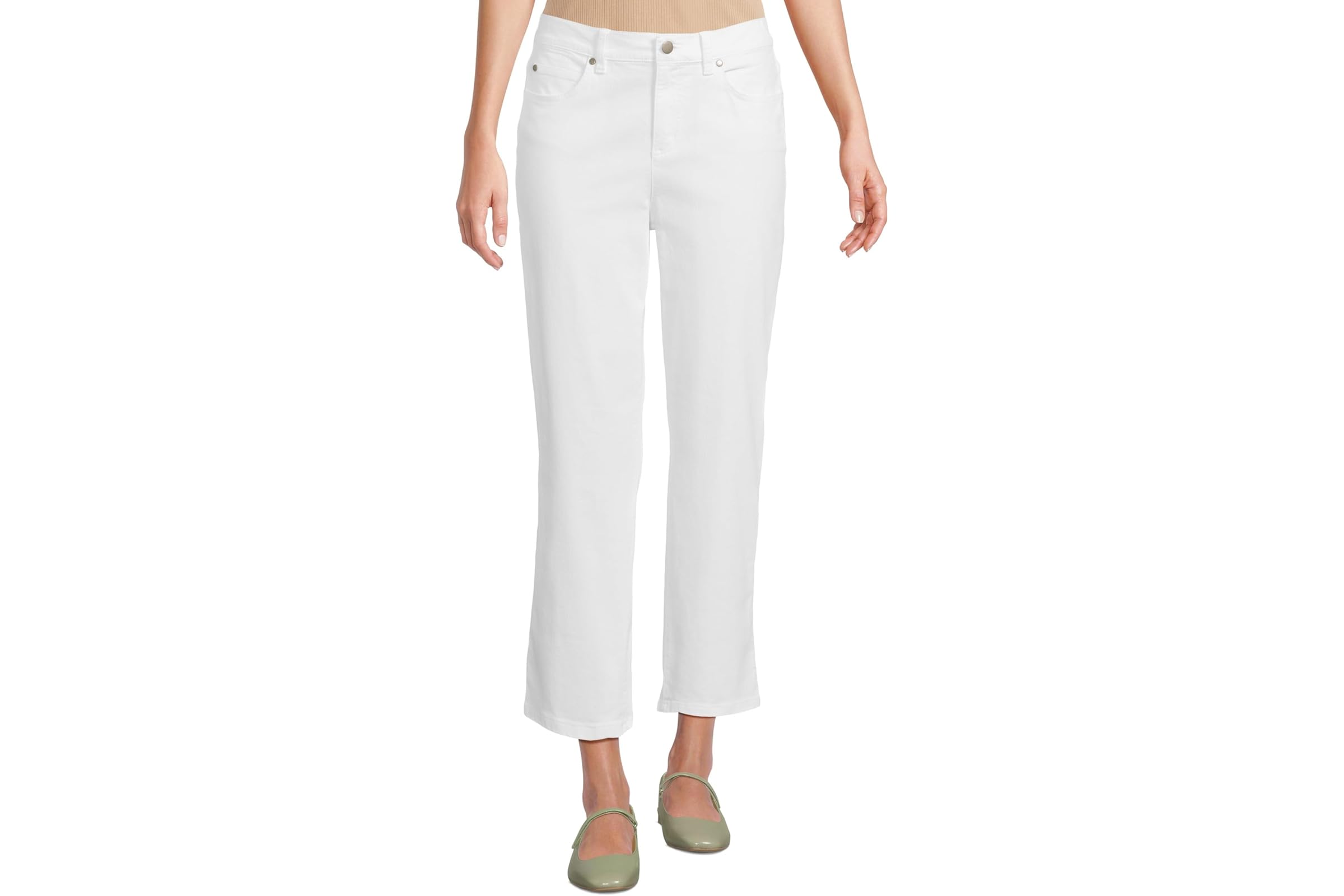 Джинсы Eileen Fisher Straight Cropped Jeans