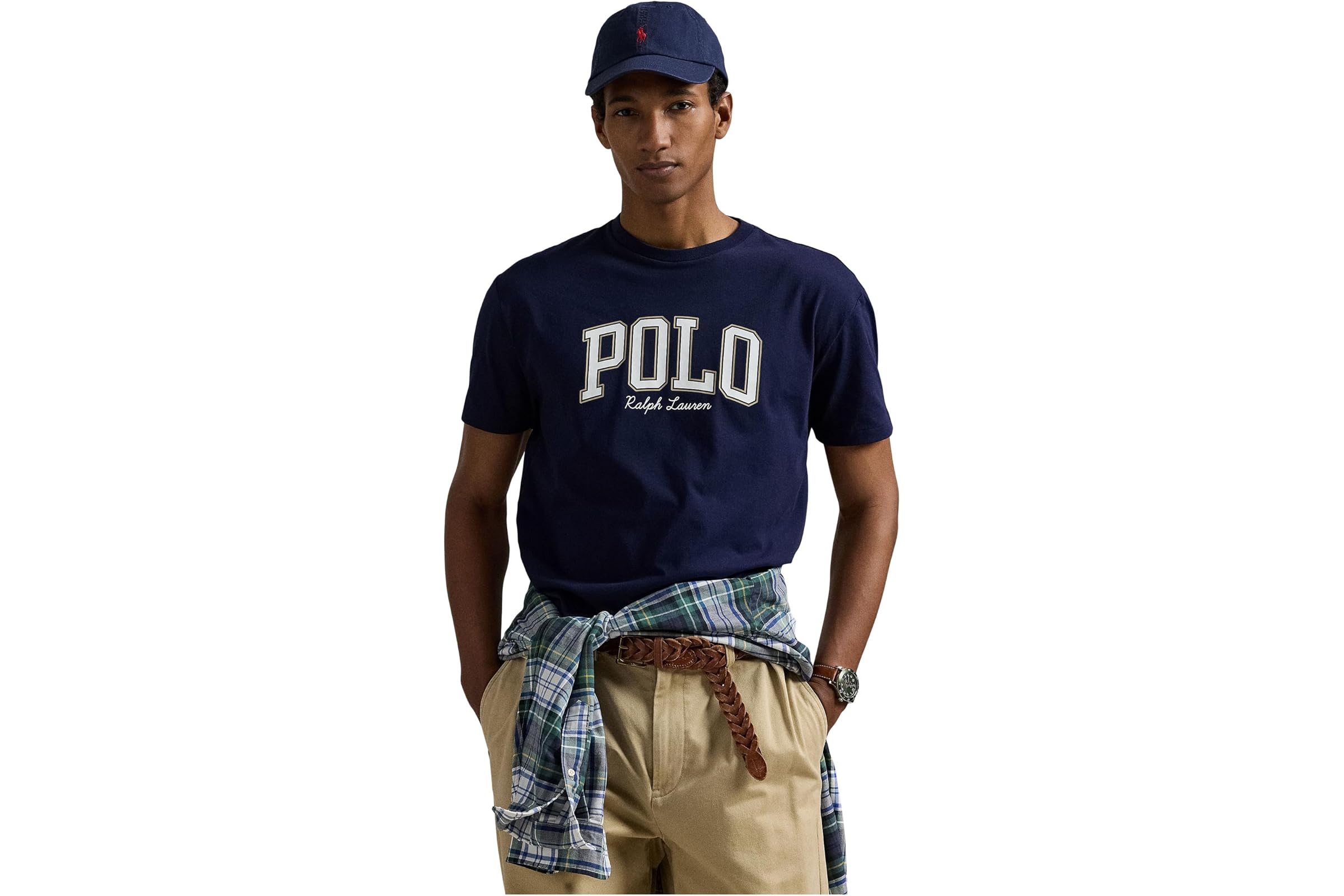 Мужская рубашка Polo Ralph Lauren Classic Fit Logo Jersey T-Shirt 5190₽