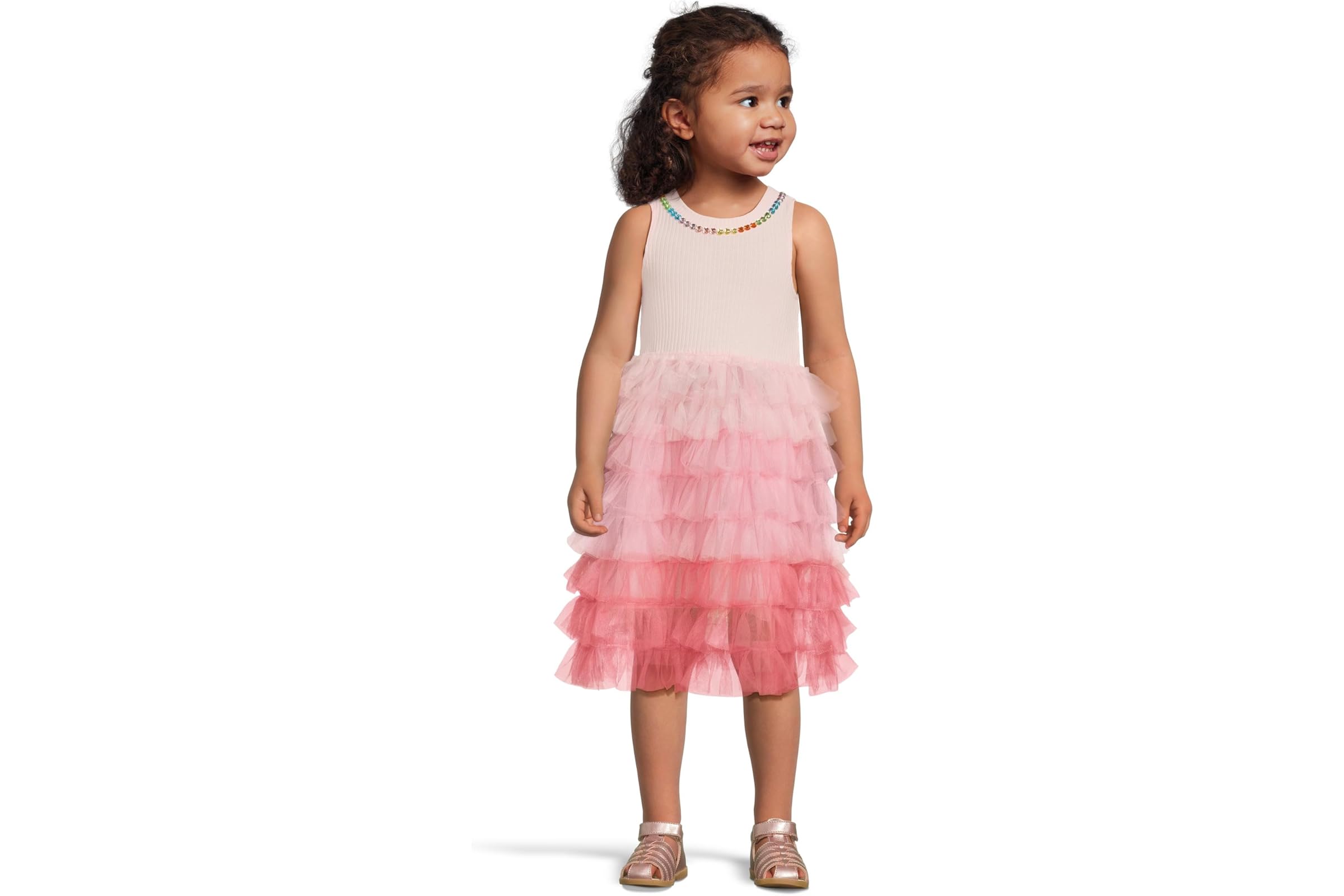 Платье Lola and The Boys Ombre Jewel Dress ToddlerLittle KidBig Kid 9190₽