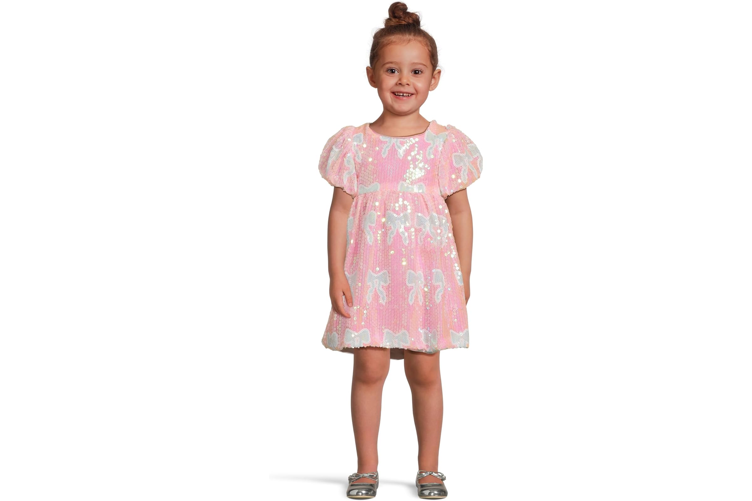 Платье Lola and The Boys Baby Blue Sequin Bow Dress (Infant/Toddler/Little Kid/Big Kid)