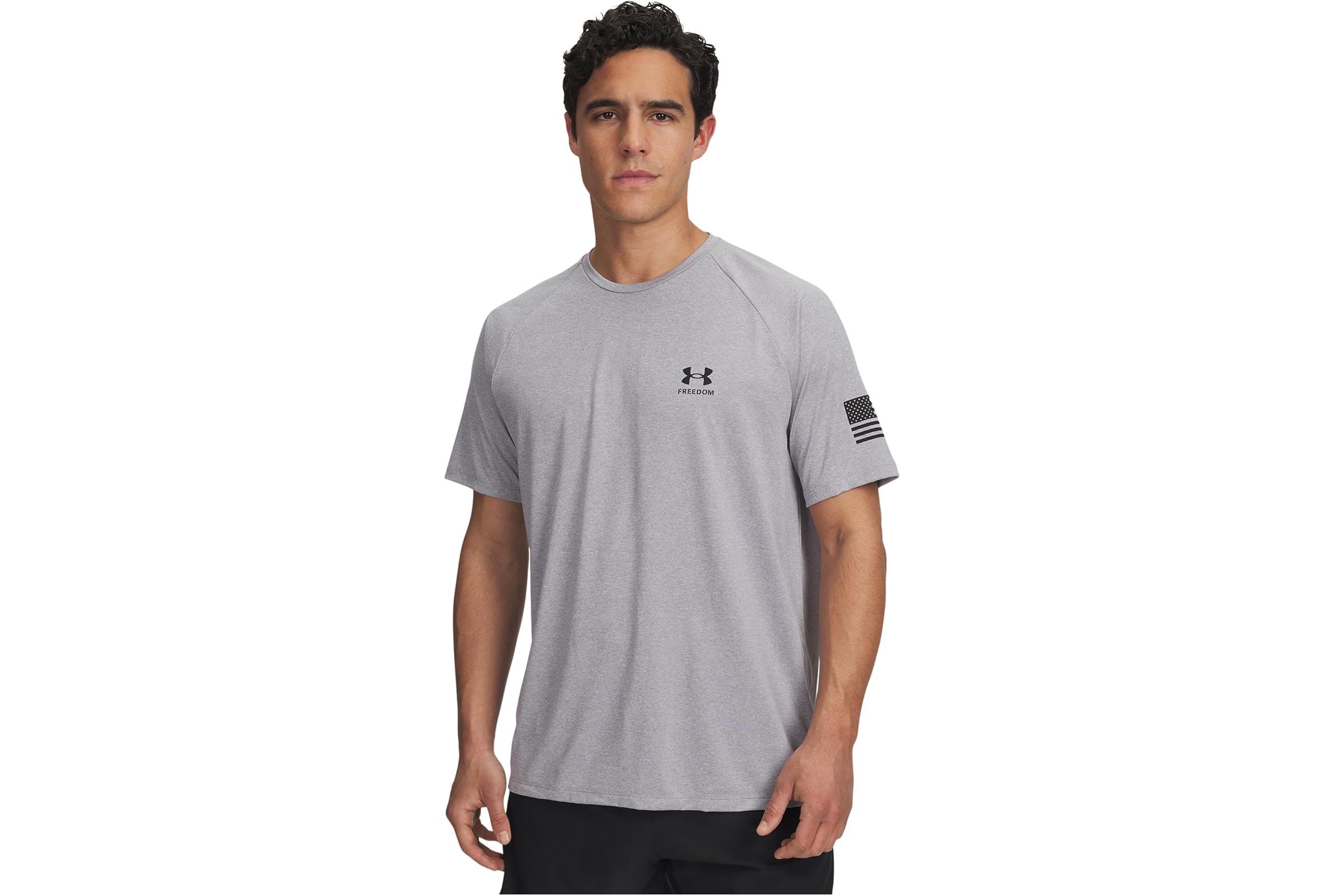 Мужская рубашка Under Armour Freedom Tech Short Sleeve T-Shirt 3690₽