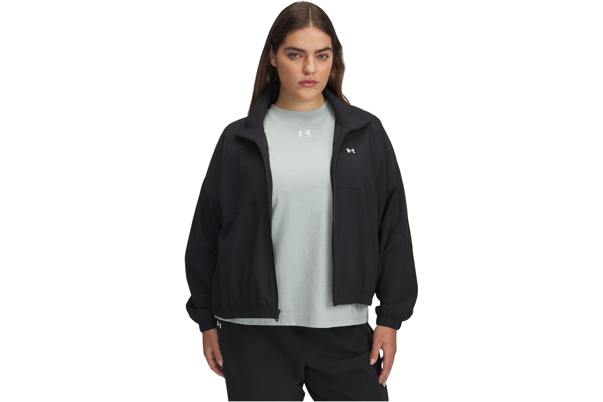 Under Armour Plus Size Rival Woven Jacket 9790₽