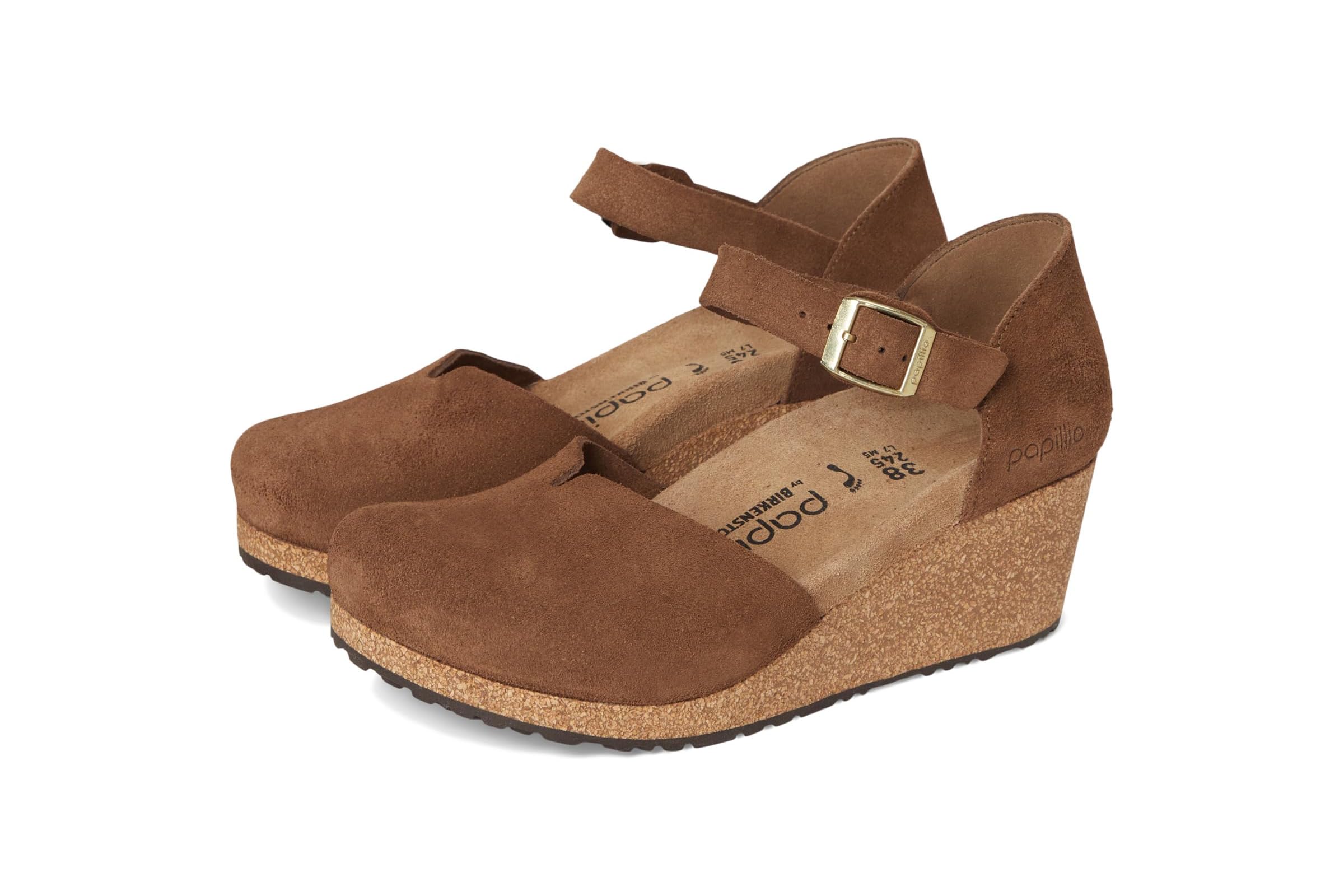 Birkenstock Papillio by Birkenstock Mary Wedge Sandal - Suede
