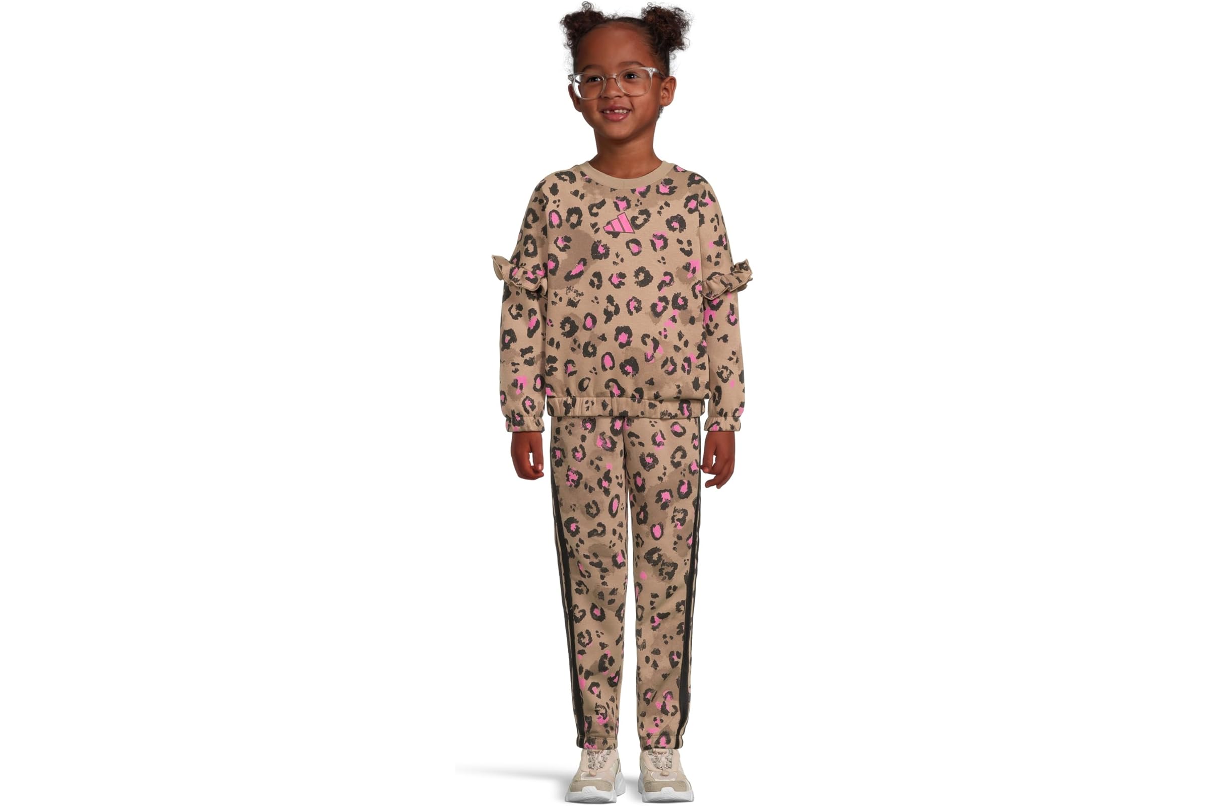 Брюки adidas Kids Aop Flutter Sleeve Pullover Jogger Set ToddlerLittle Kid 5890₽