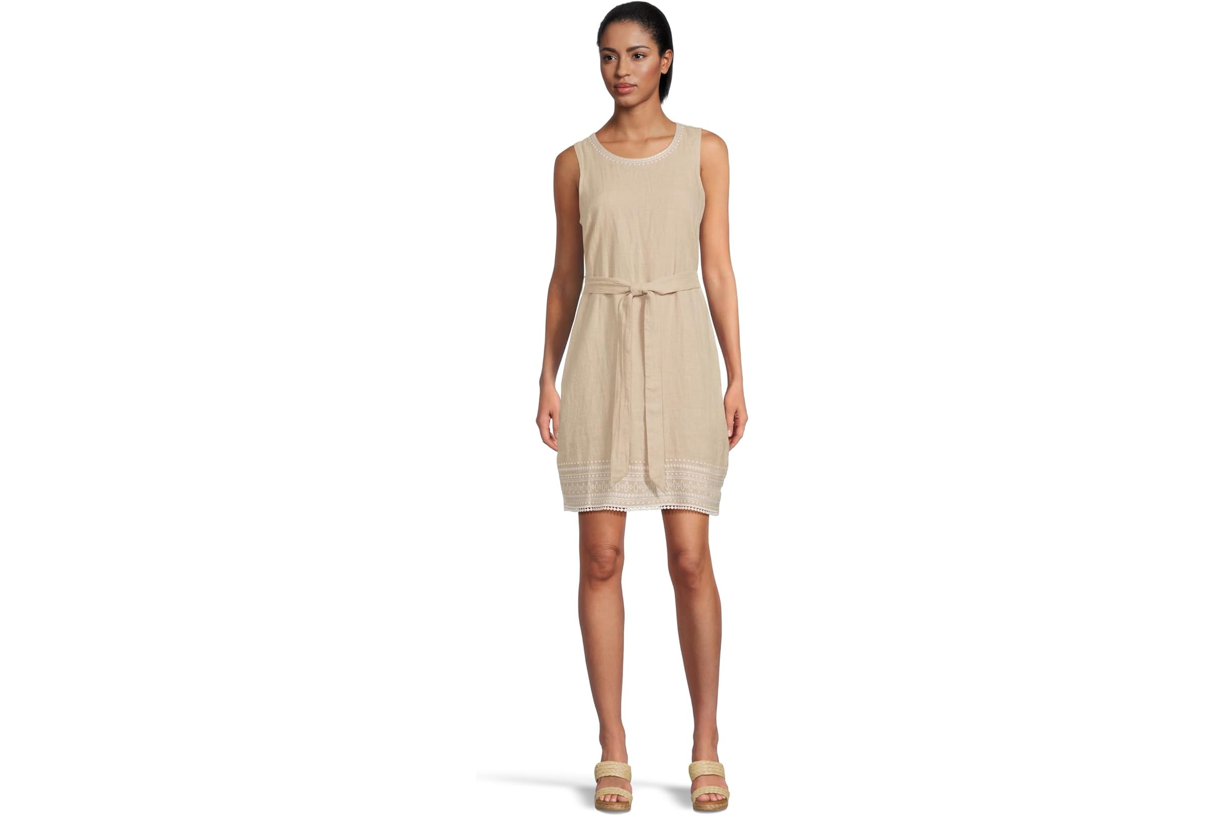 Платье Tommy Bahama Two Palms Embroidered Sleeveless Shift Dress 18890₽