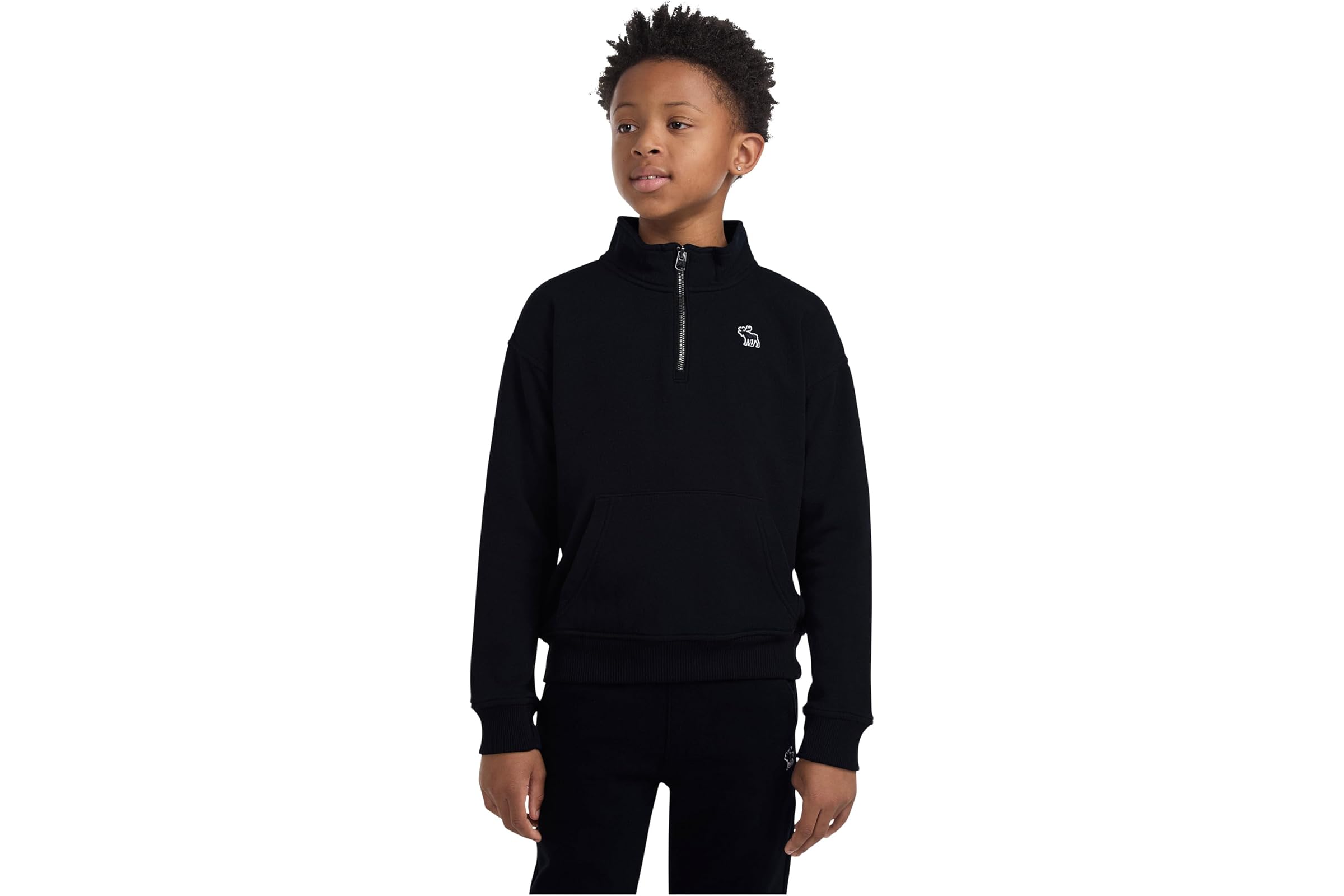 Мужская толстовка abercrombie kids Essentials Quarter ZipBig Kid 7590₽