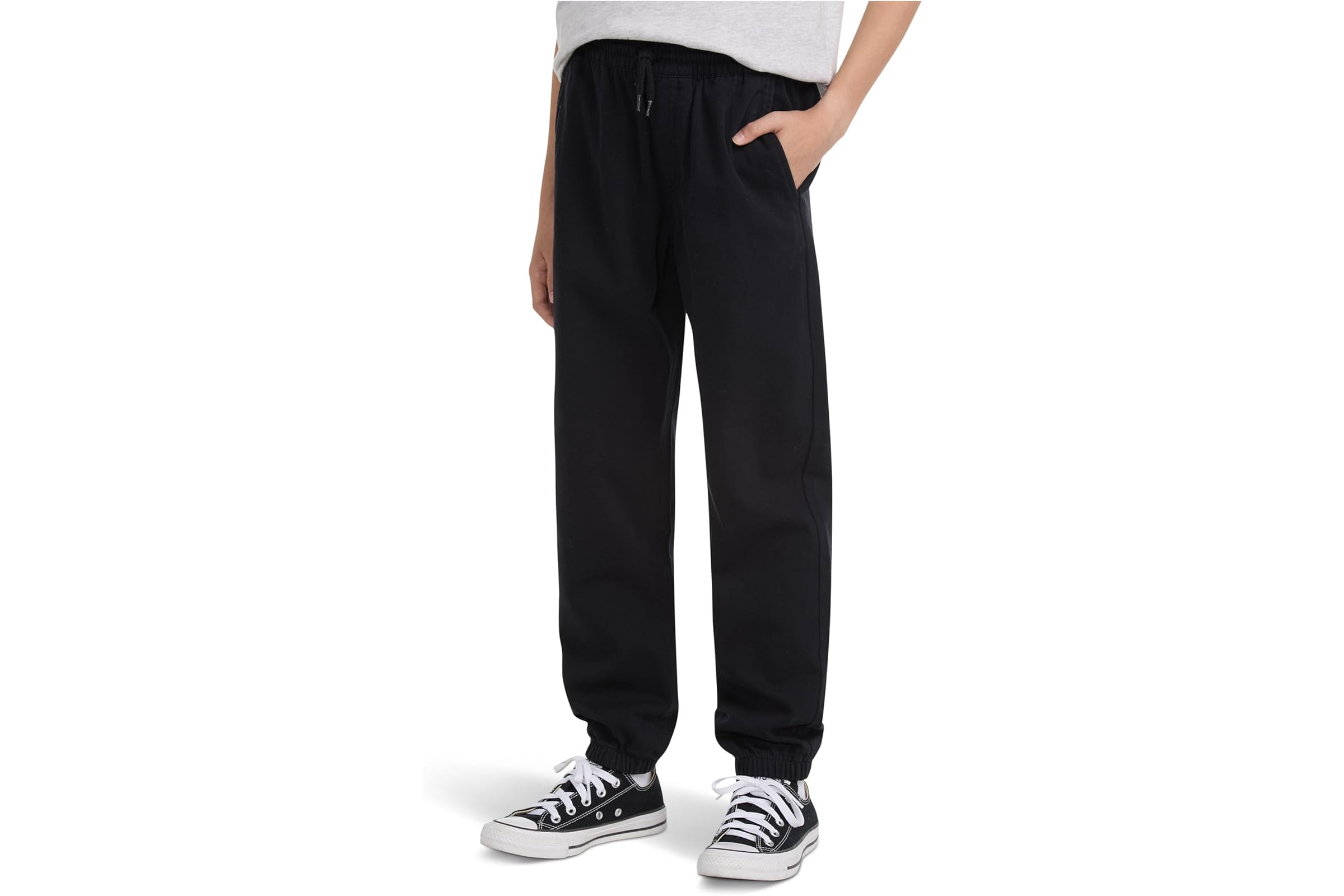 Брюки abercrombie kids Slim Twill Jogger (Big Kid) in Pumice Stone