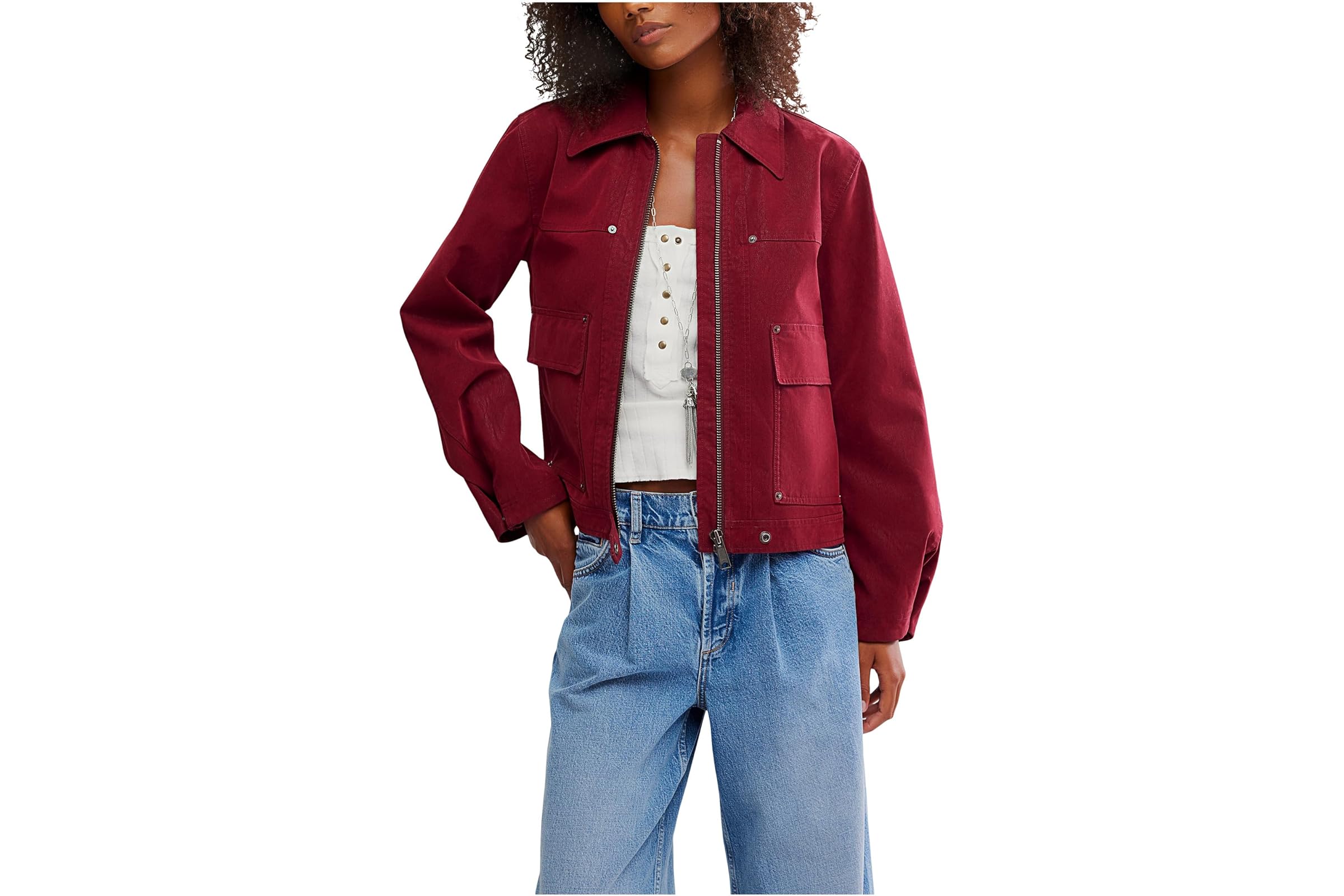 Free People We The Free Blair Vegan Suede Jacket 22390₽