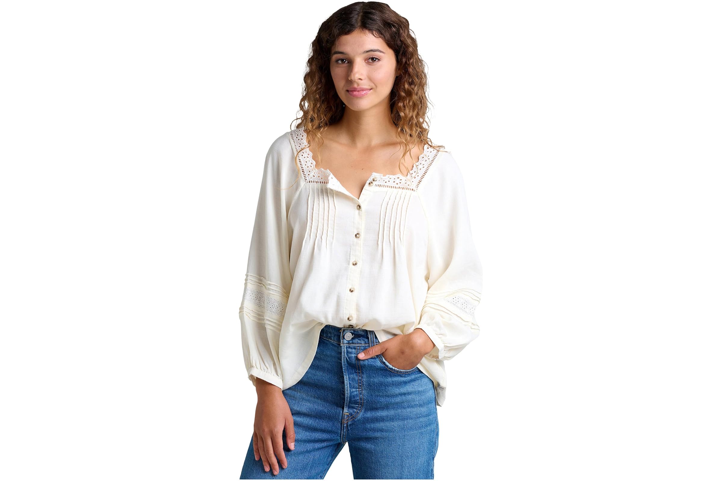 Toad-Co Manzana Peasant Long Sleeve Shirt