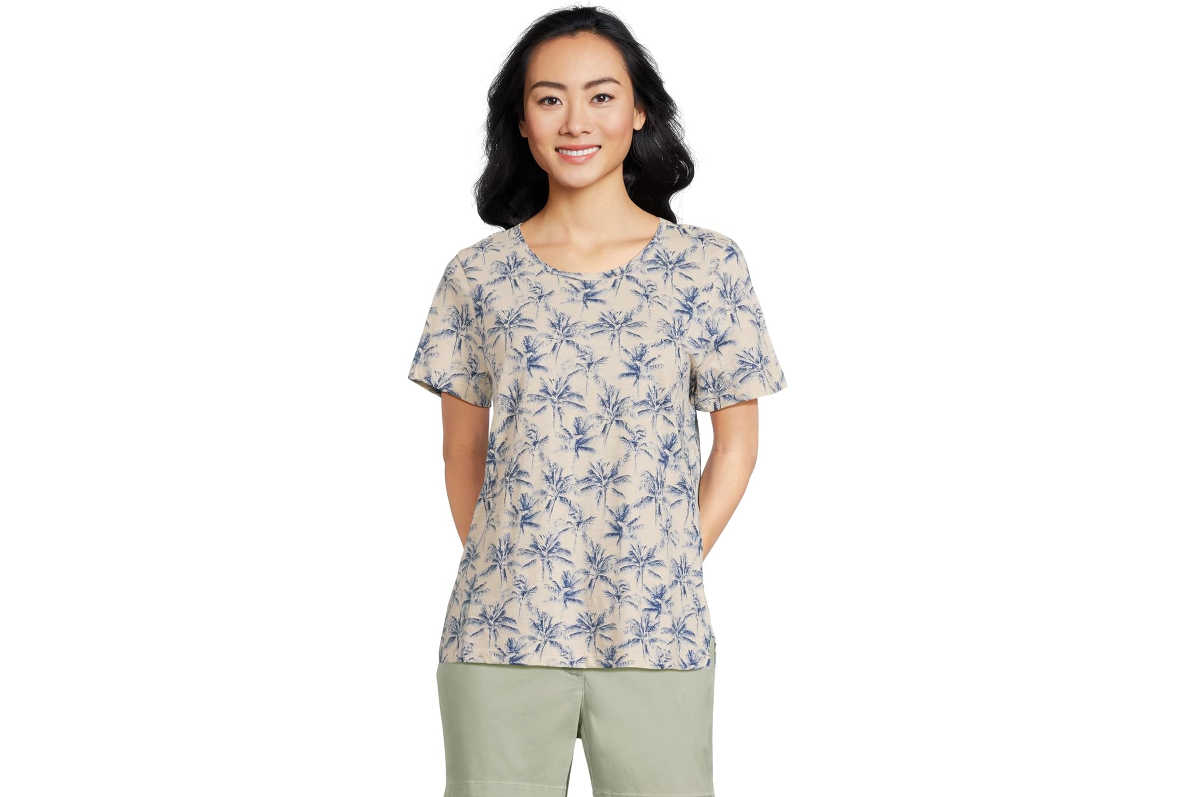 Tommy Bahama Indigo Palms Printed Short Sleeve Tee 10390₽