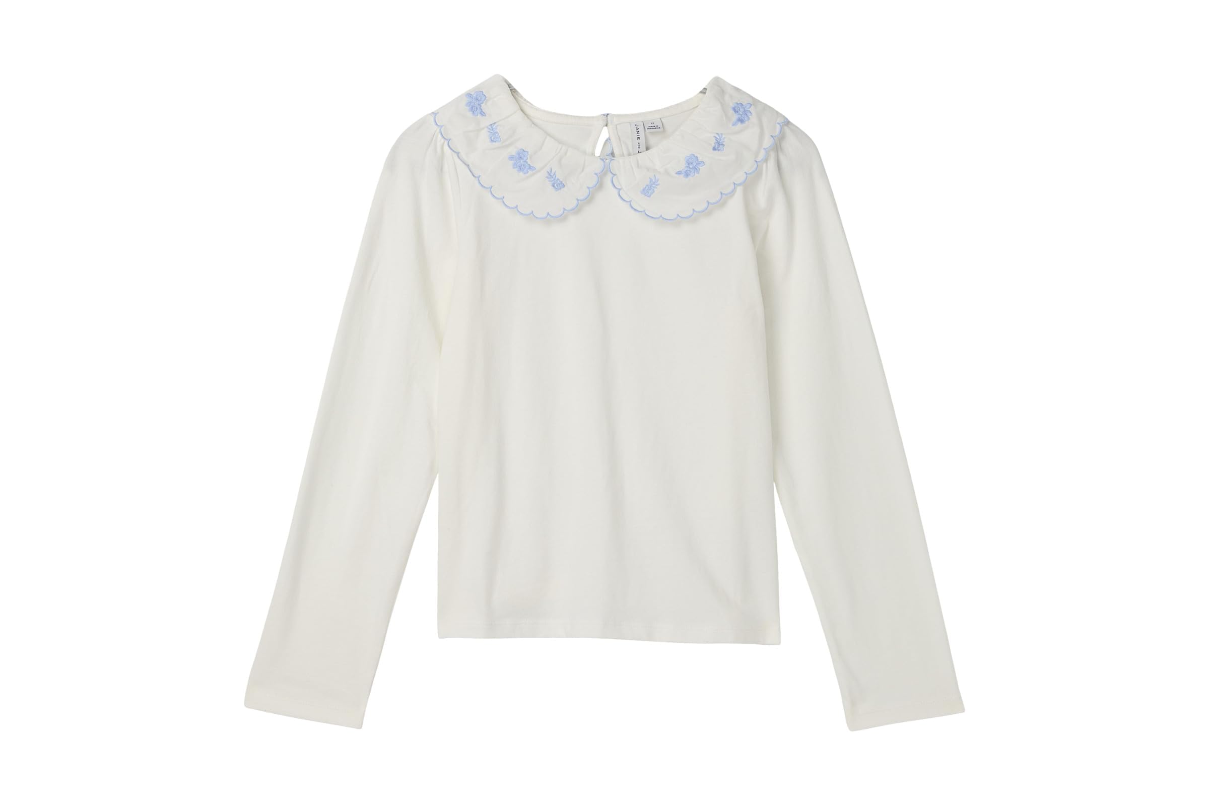 Janie and Jack Eyelet Collar Top ToddlerLittle KidsBig Kids 5290₽