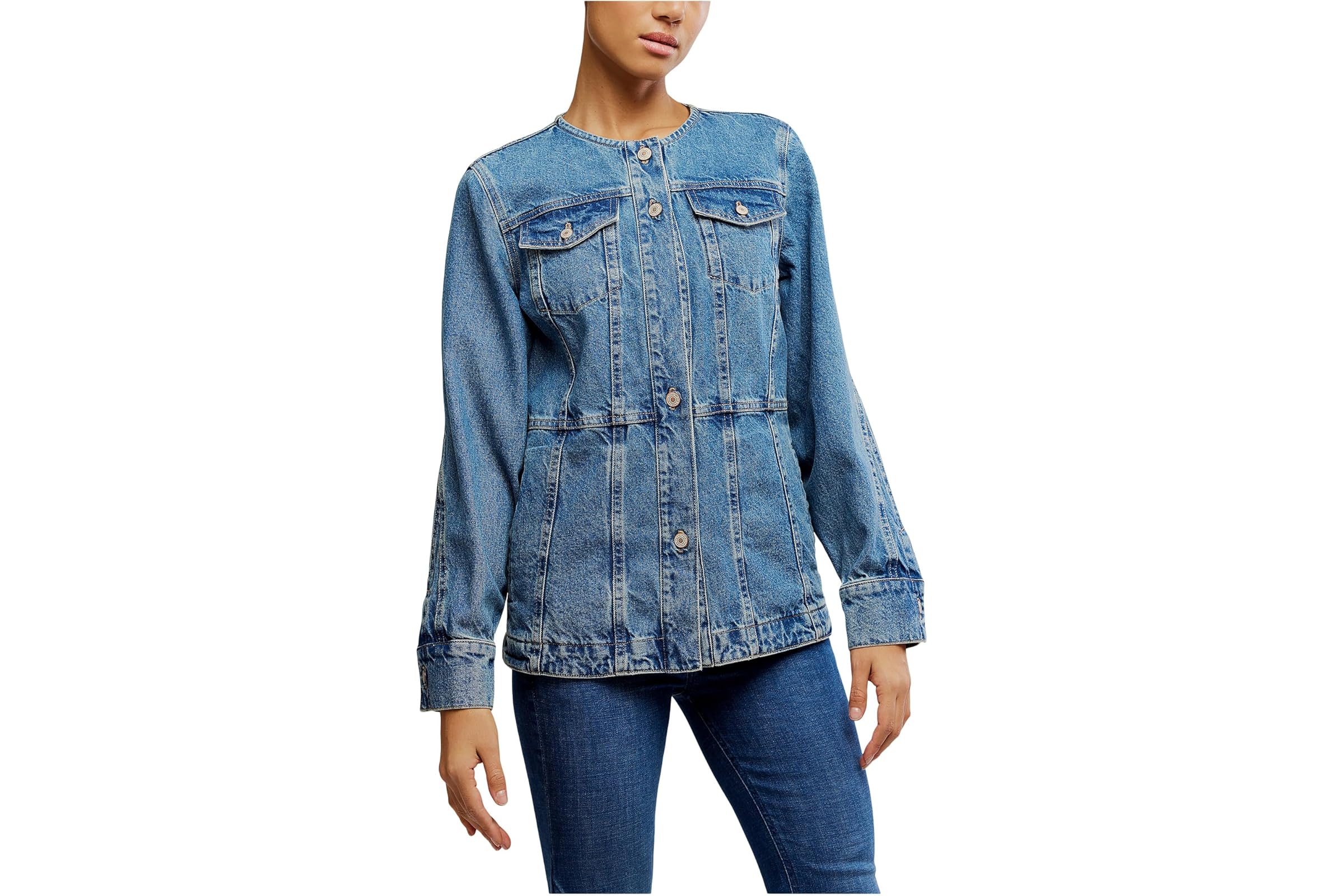 Free People Lula Denim Jacket 14690₽