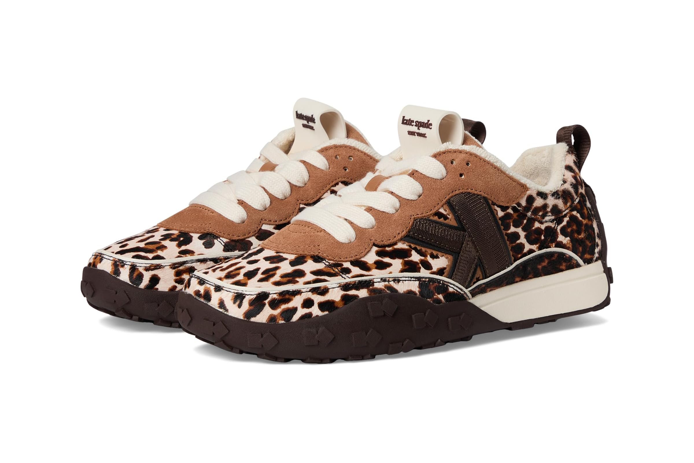 Женские кроссовки Kate Spade New York K As In Kate Downtown Leopard Haircalf Runner 30490₽