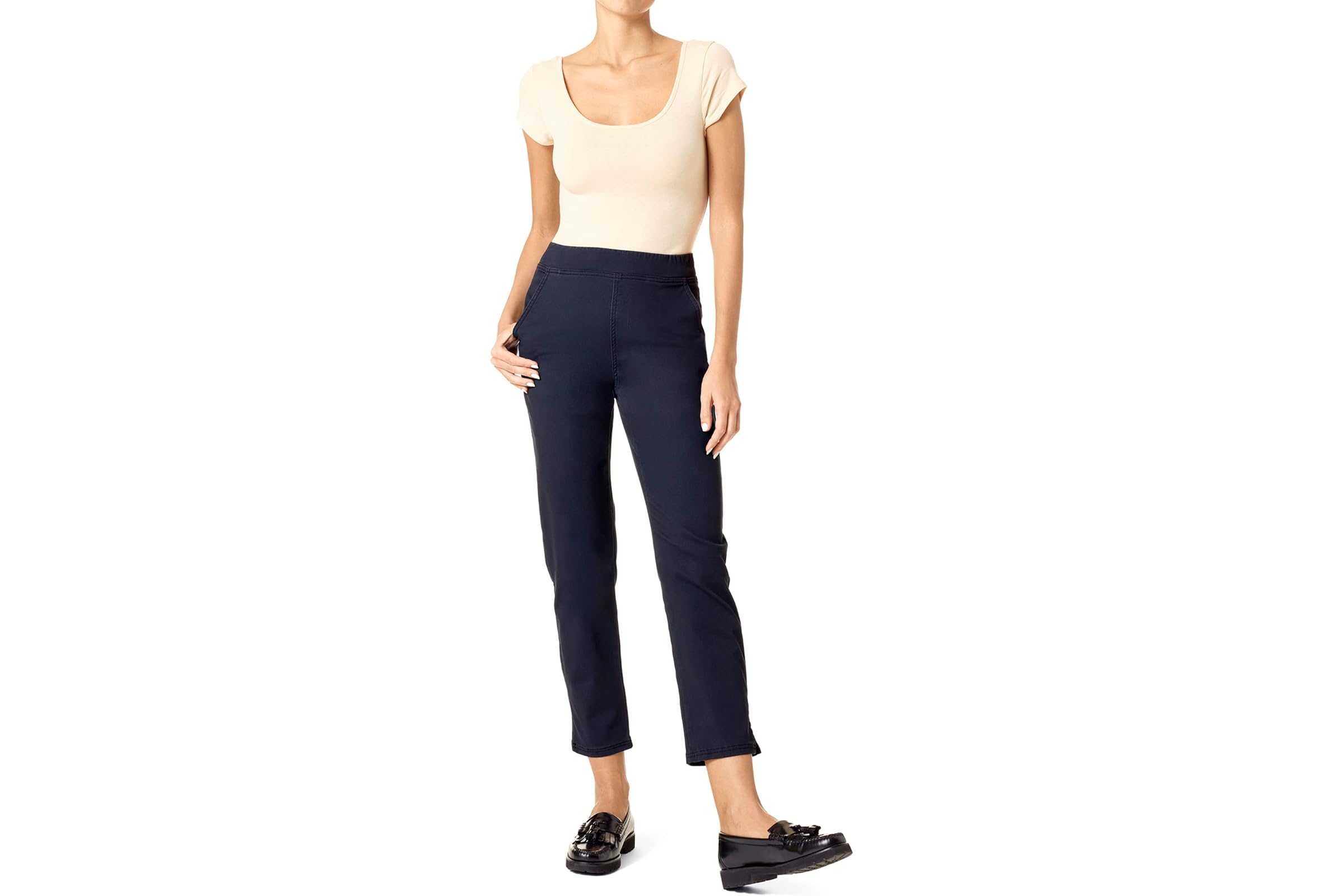 Брюки HUE Chino Skimmer with Side Slit 9490₽