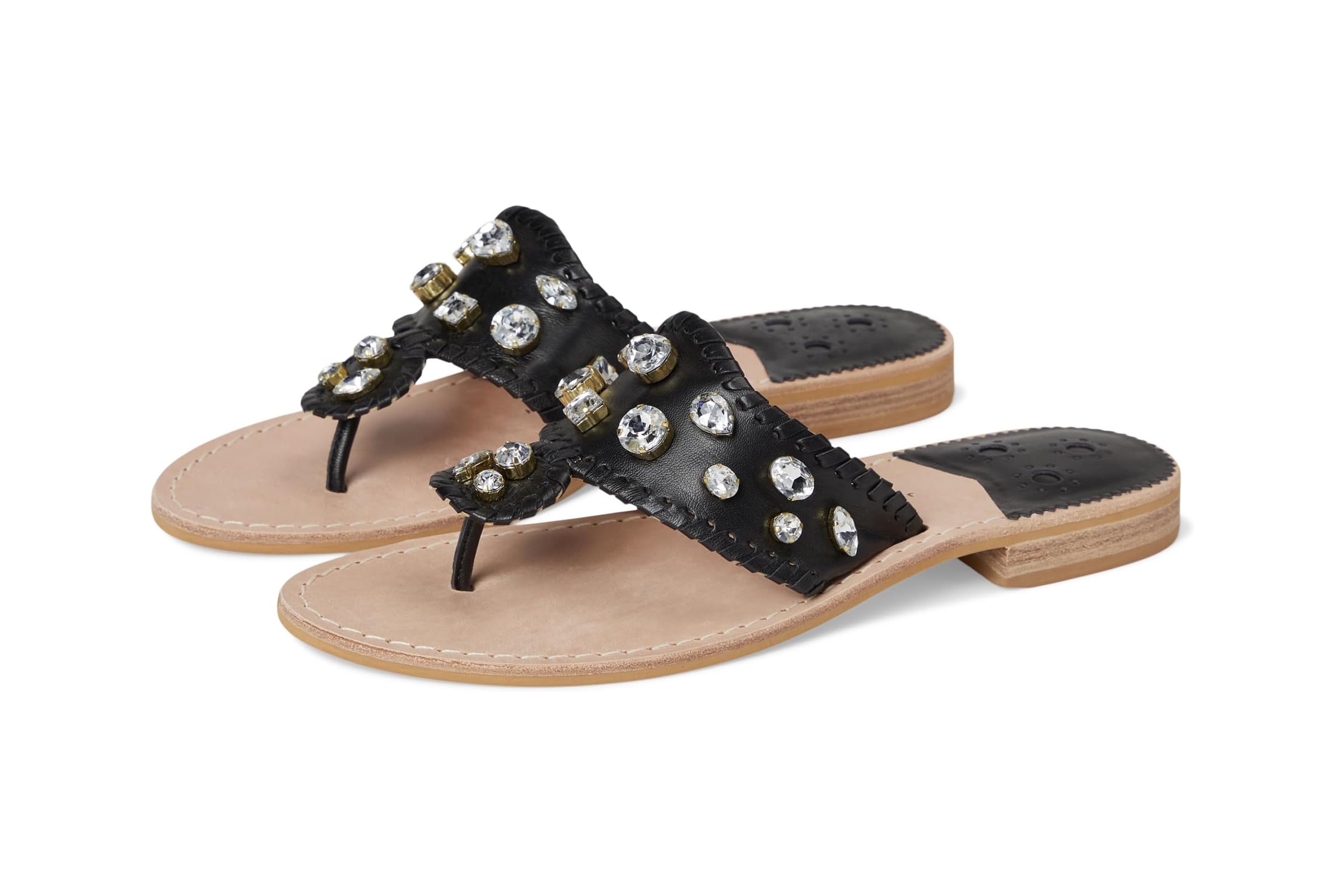 Jack Rogers Jacks Flat Jeweled Sandals 25090₽