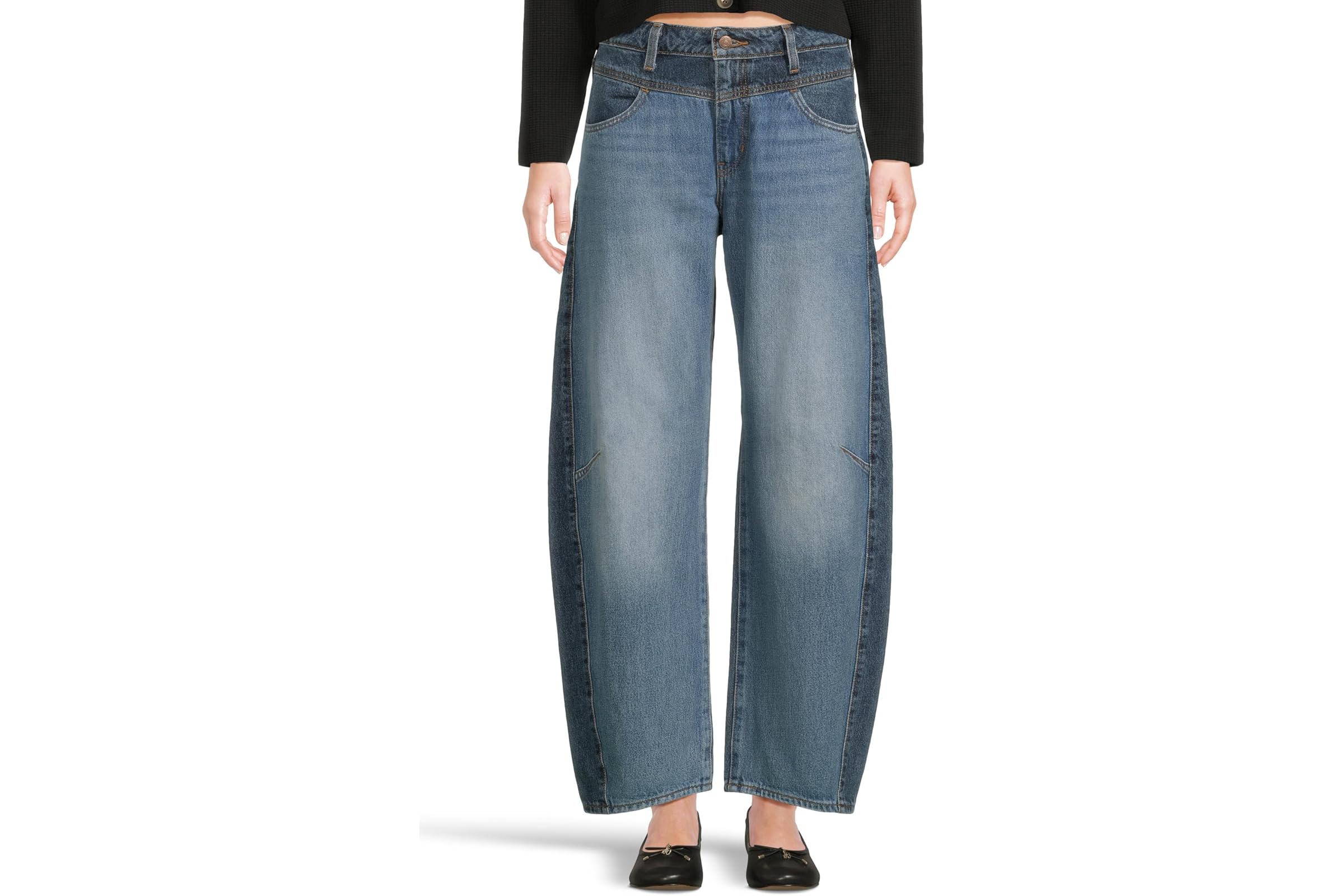 Джинсы Levis Premium Barrel Saddle Back