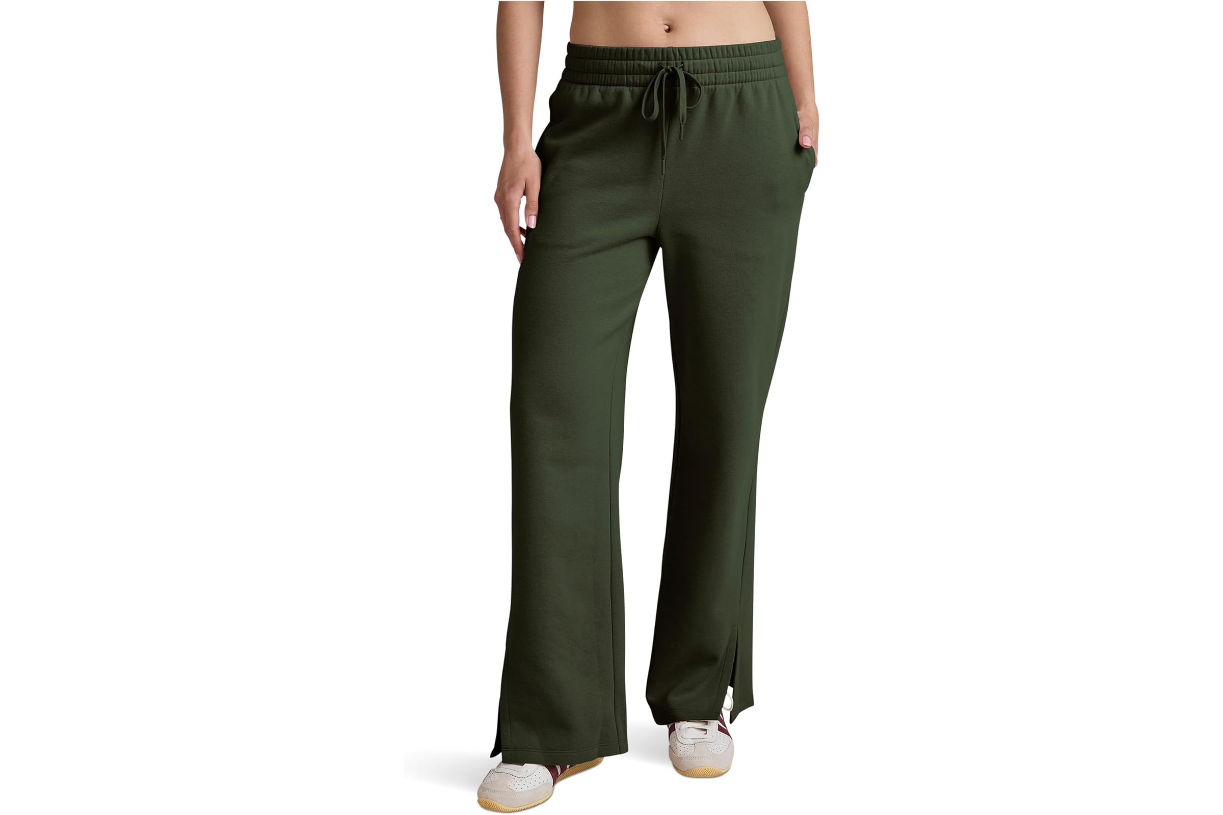 Брюки Beyond Yoga Luxefleece Side Slit Wide Leg Pants
