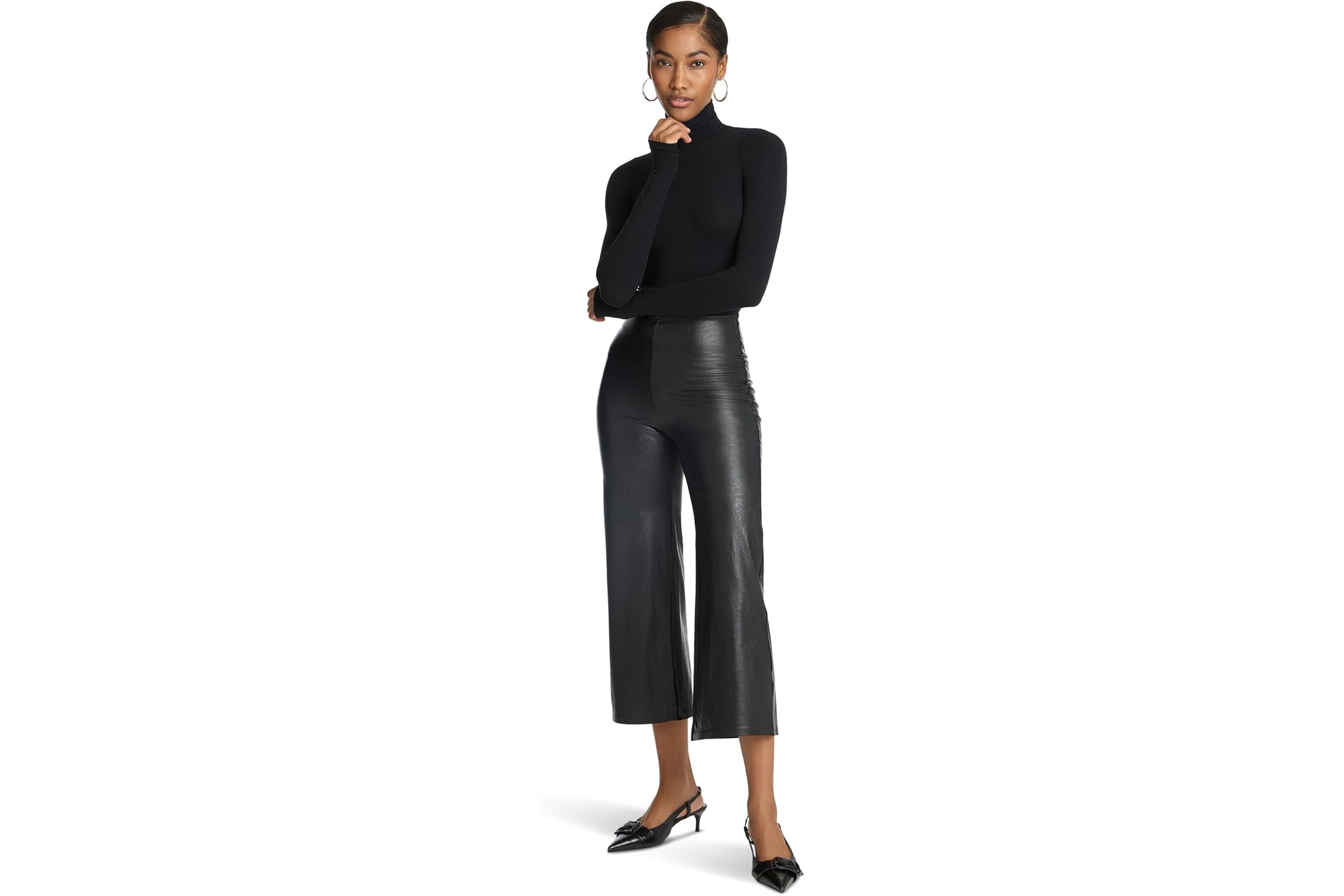 Брюки Commando Faux Leather Cropped Wide Leg 29490₽