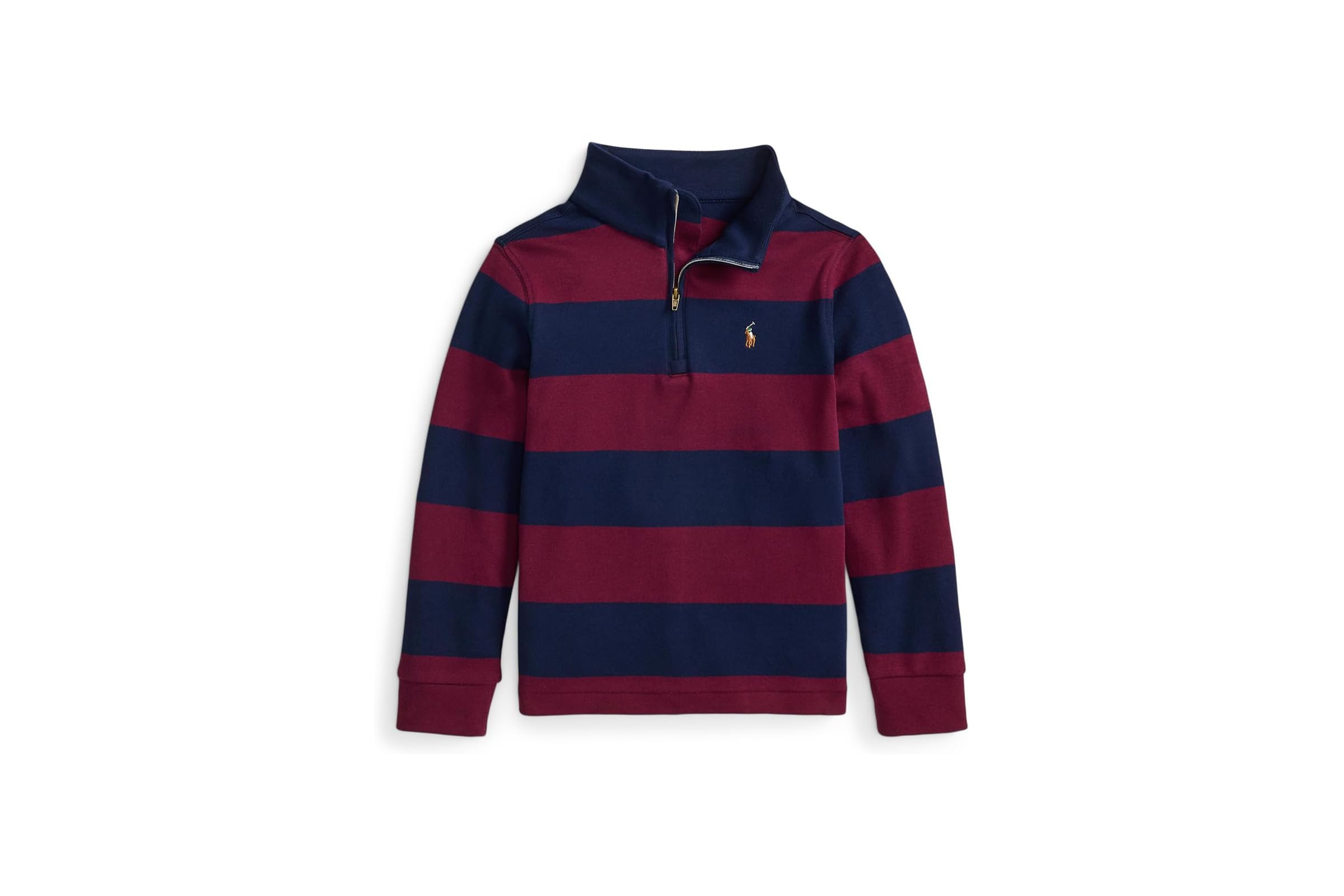 Мужская толстовка Polo Ralph Lauren Kids Striped Cotton Interlock Pullover ToddlerLittle Kid 7490₽
