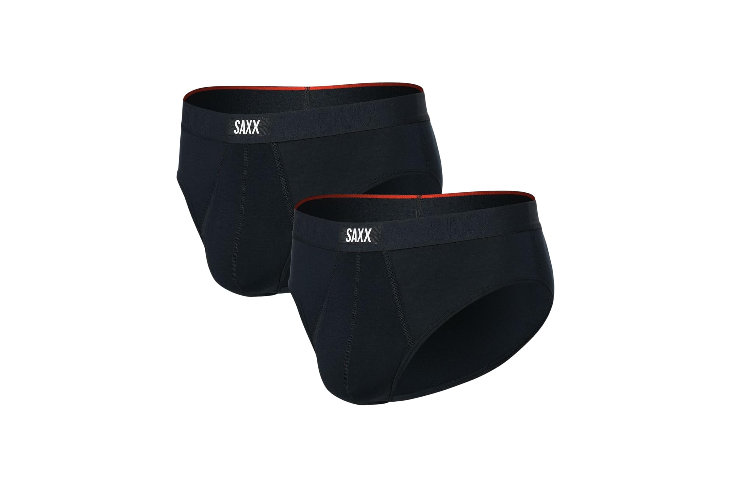 SAXX UNDERWEAR Vibe Xtra Soft Comfort Brief Fly 2-Pack