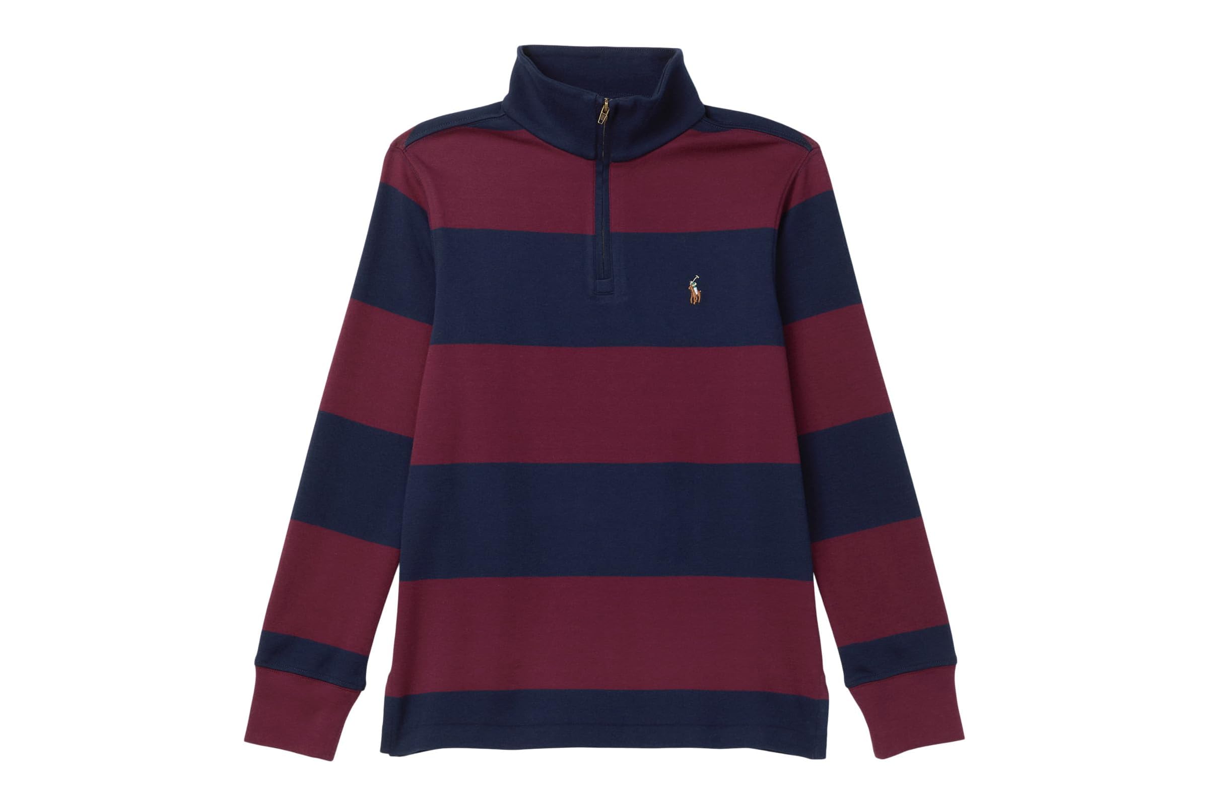 Мужская толстовка Polo Ralph Lauren Kids Striped Cotton Interlock Pullover Big Kid 10690₽
