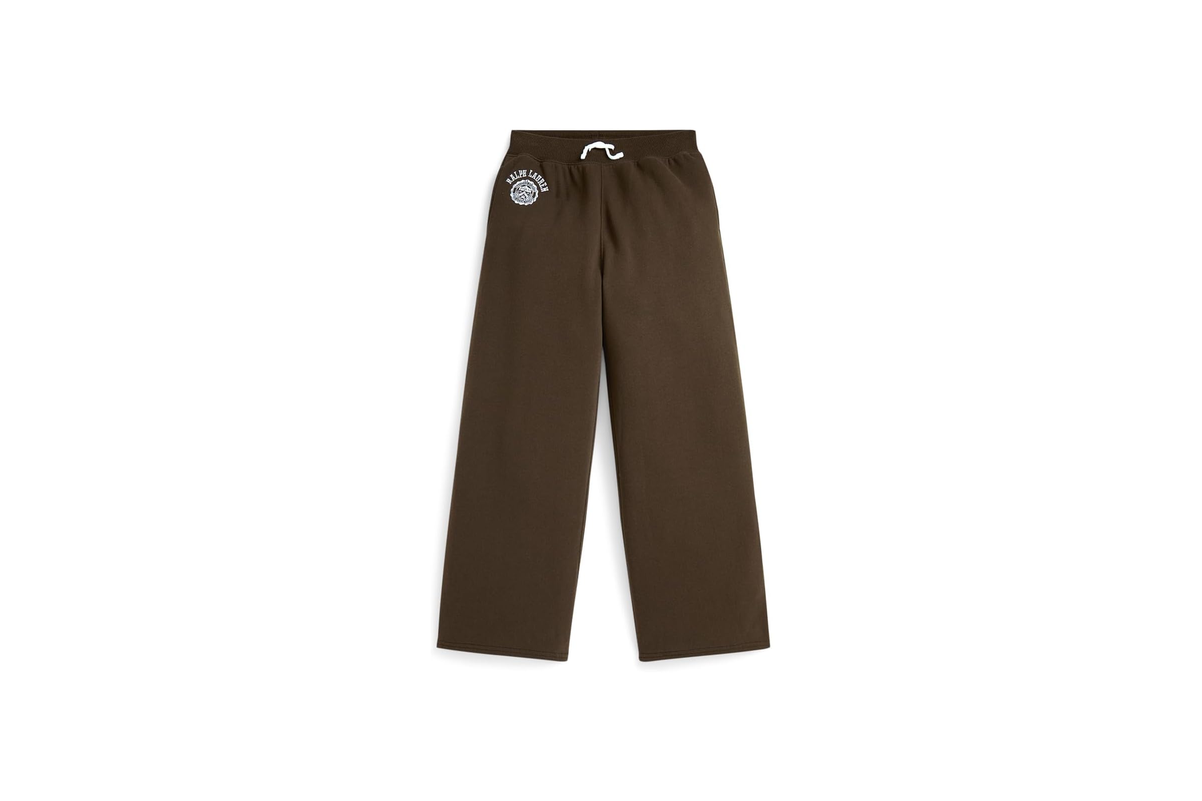 Брюки Polo Ralph Lauren Kids Logo Crest Fleece Wide-Leg Pants Big Kid 9890₽