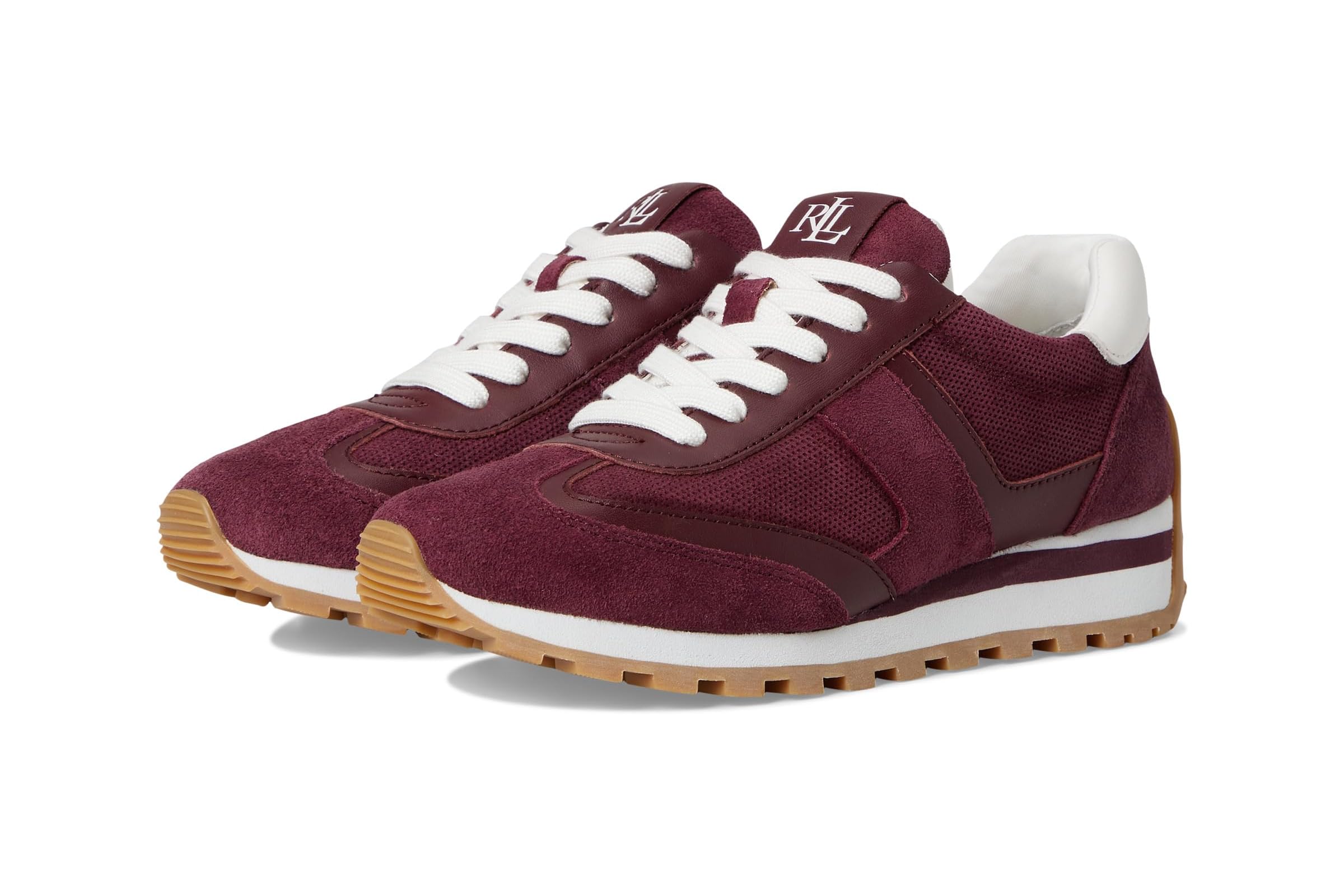 Женские кроссовки Lauren Ralph Lauren Dani Perforated Suede Sneakers 27790₽