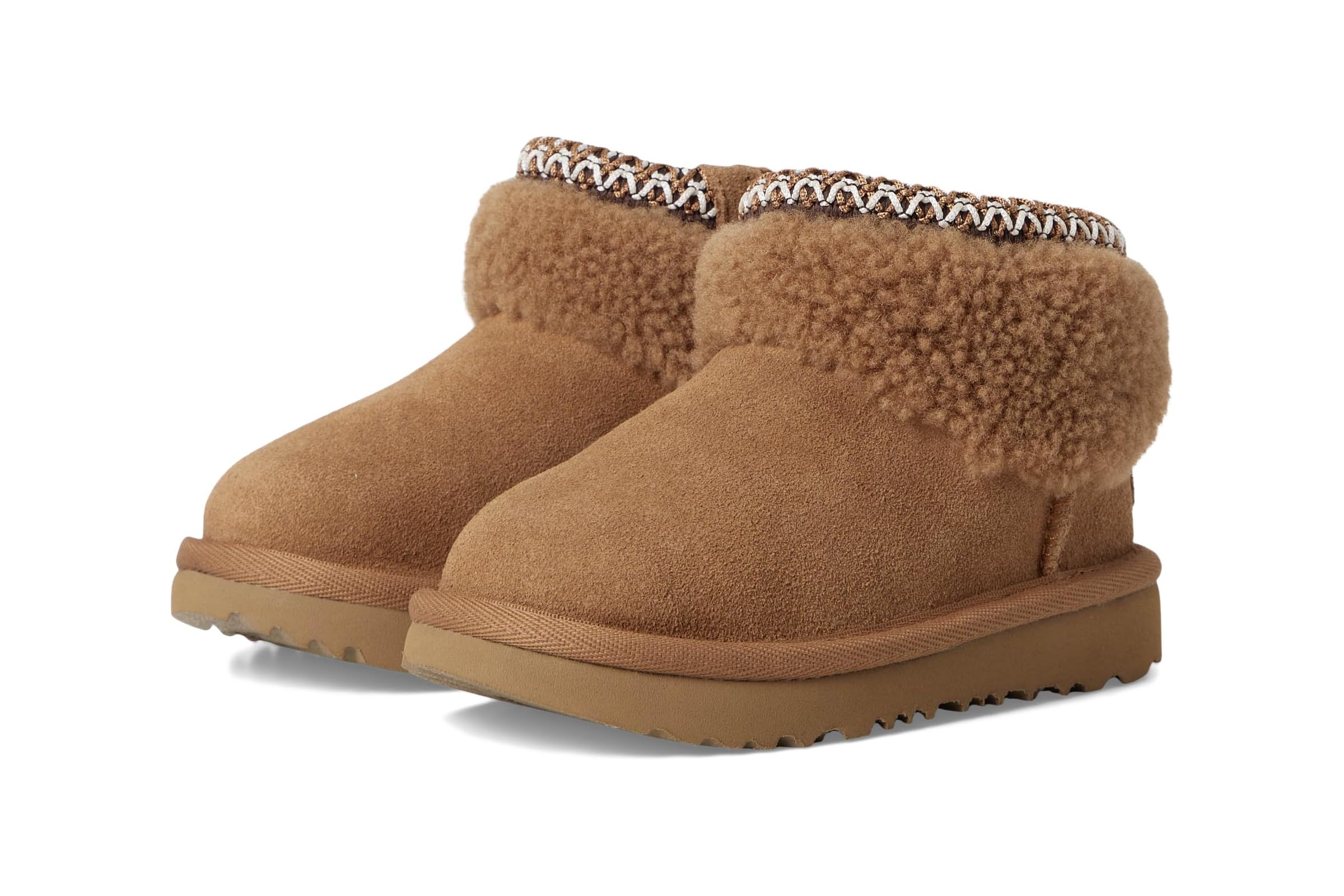 Ботинки UGG Kids Ultra Mini Maxi Curly (Toddler/Little Kid)