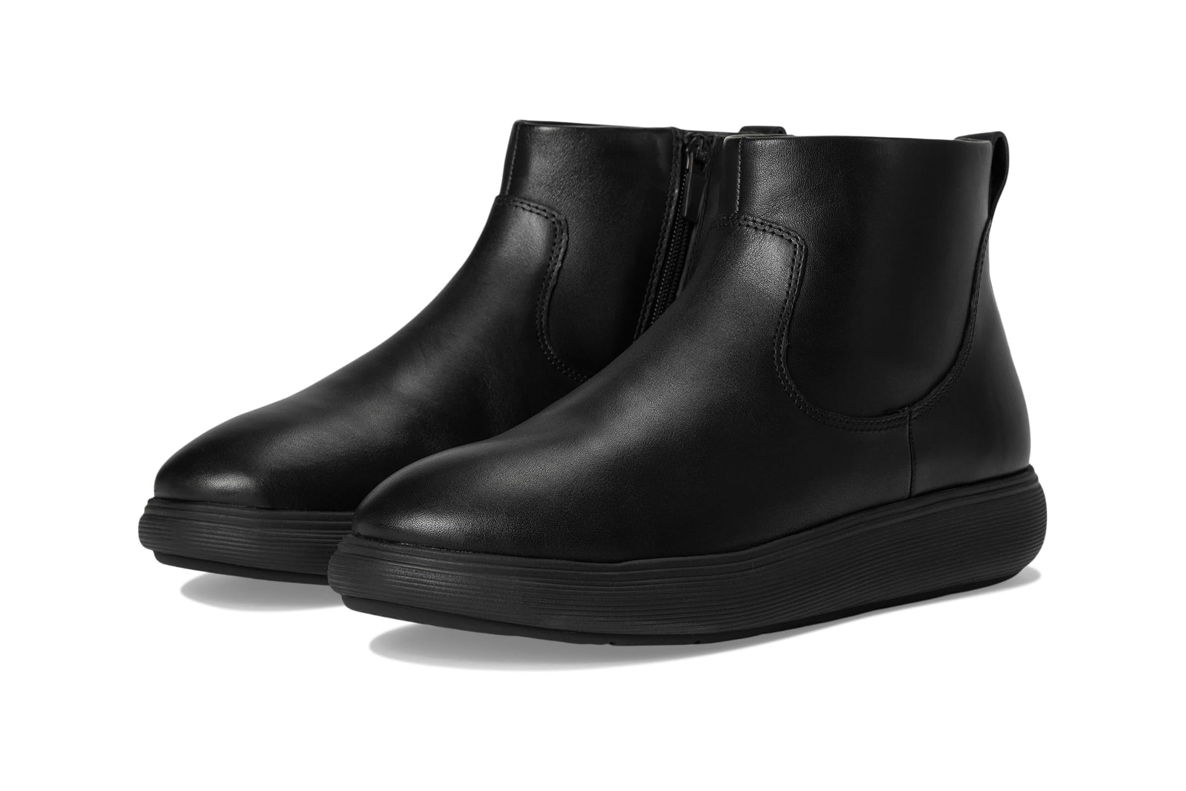 Ботинки FitFlop Iq-comff Leather Zip Ankle Boots 19590₽