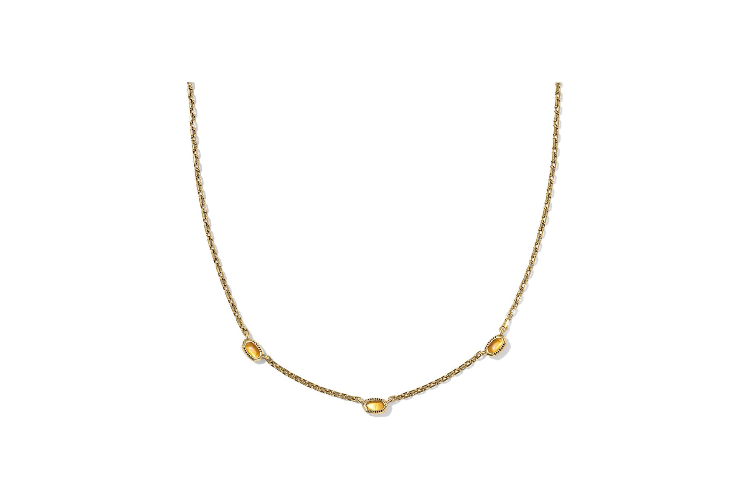 Колье Kendra Scott Mini Elisa Three Stone Strand Necklace 15990₽