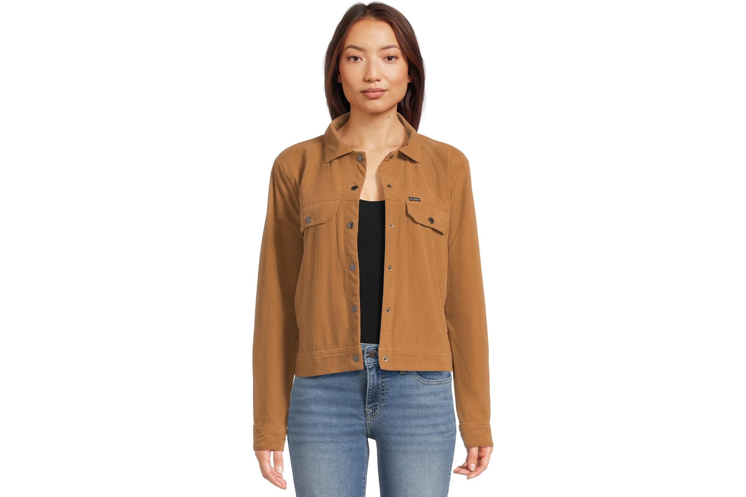 Columbia Blue Point Creek Short Corduroy Shirt Jacket