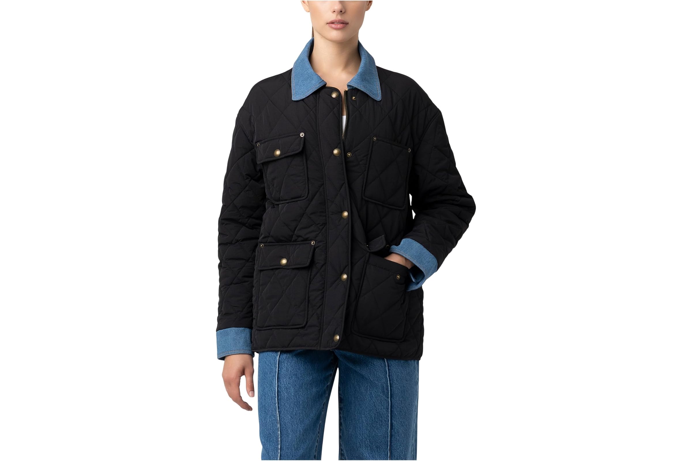 Blank NYC Quilted Jacket 25190₽