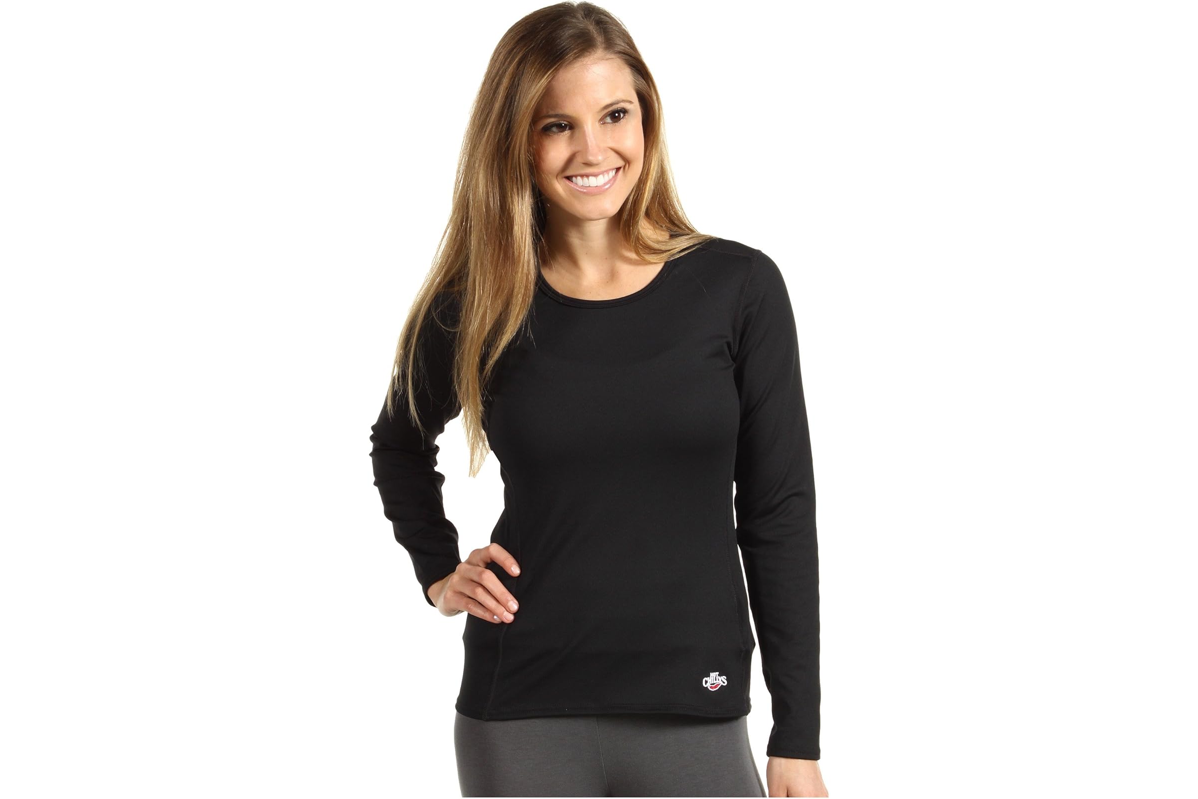 Hot Chillys Micro-Elite Chamois Crew Neck