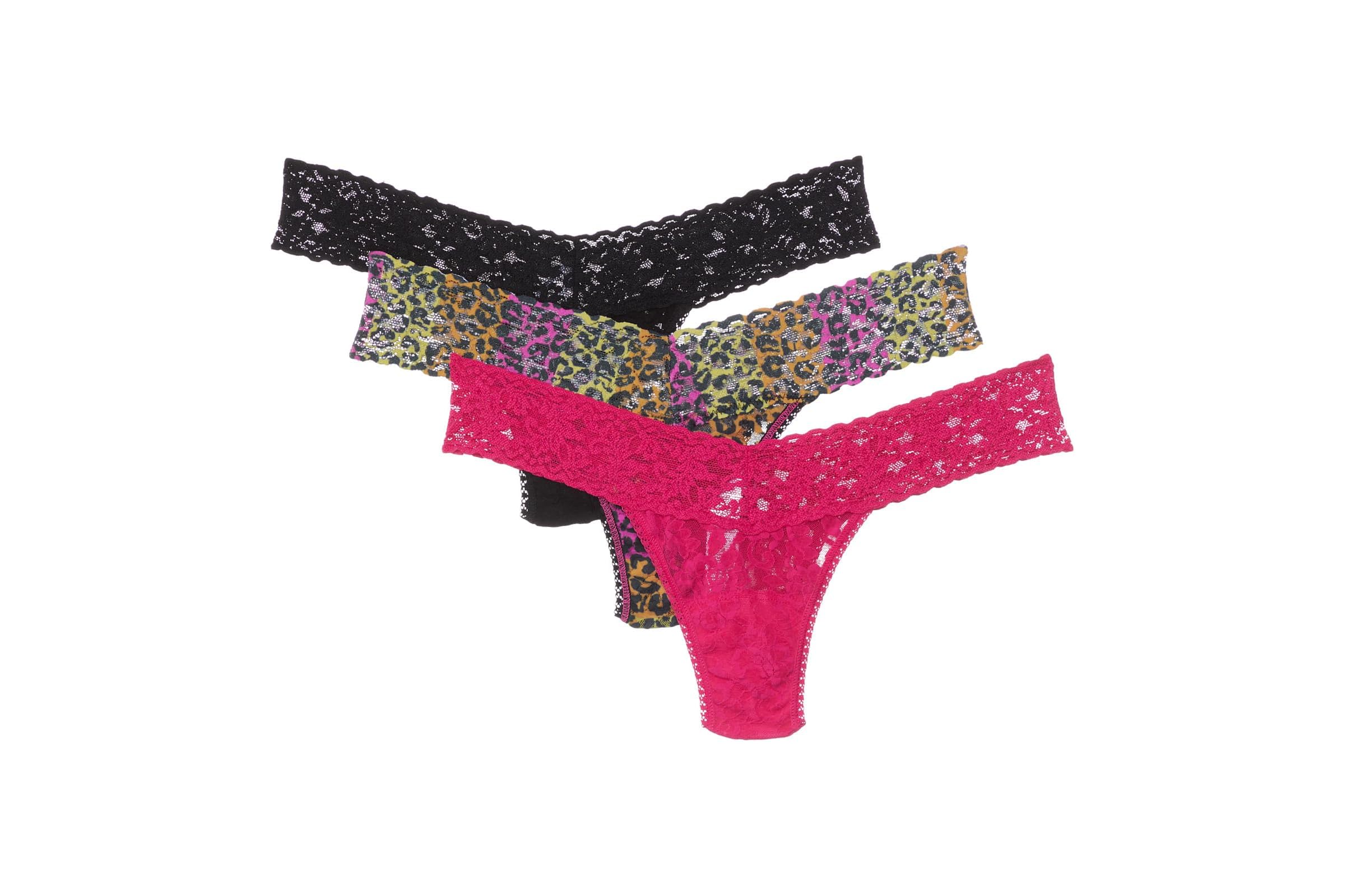 Hanky Panky Signature Lace Low Rise Thong 3-Pack