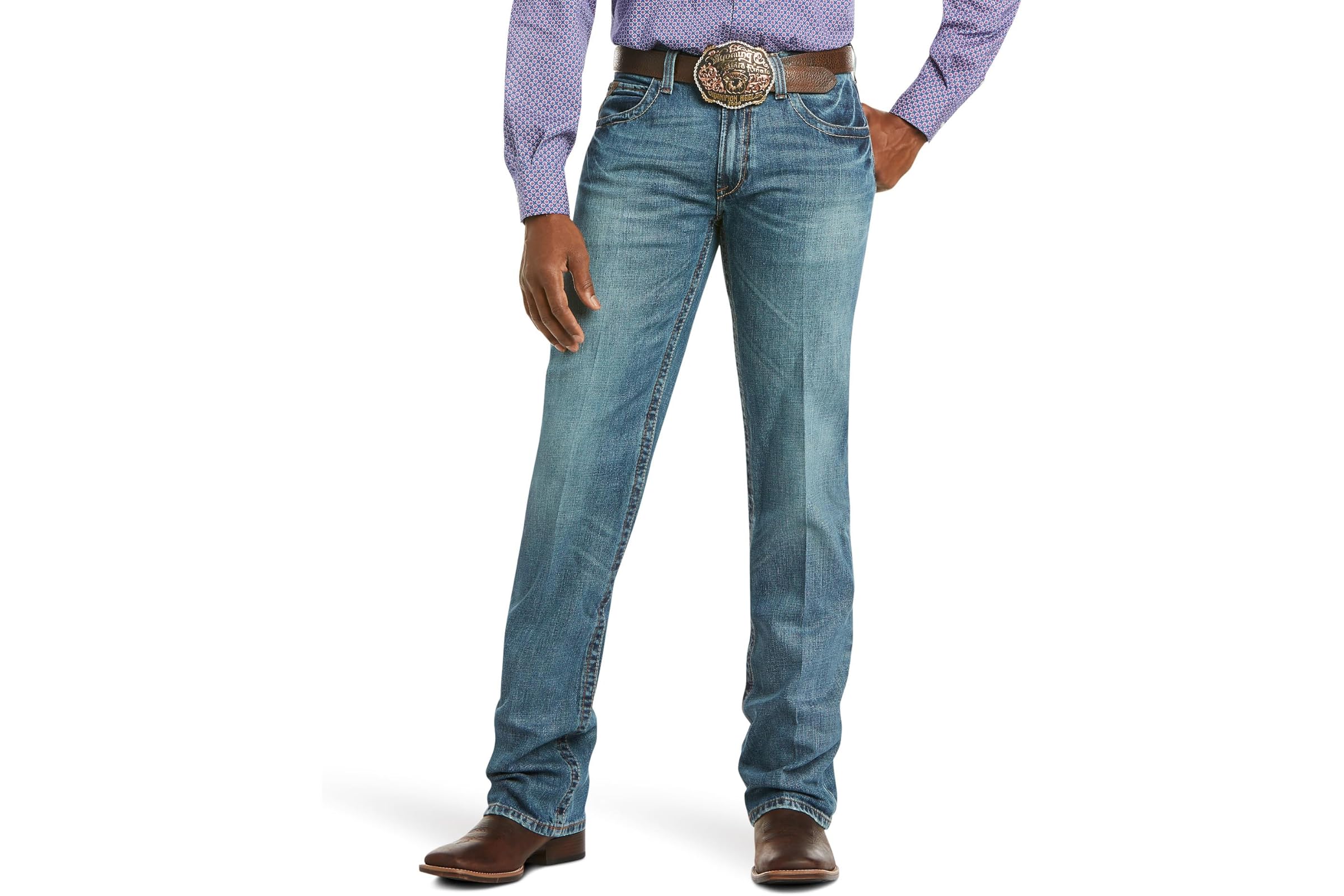 Ariat M4 Low Rise Boot Cut in Scoundrel