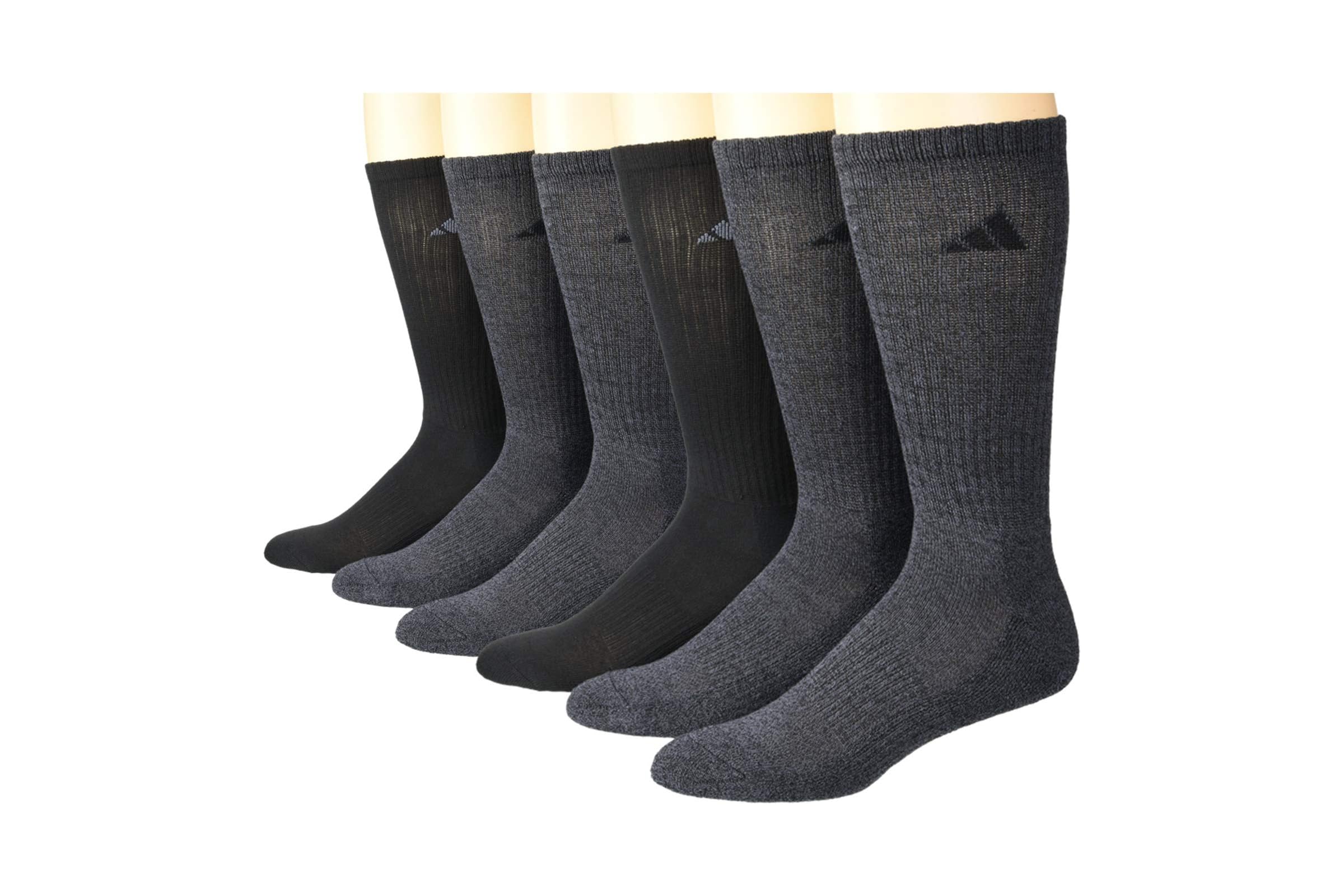 adidas Athletic 6-Pack Crew Socks