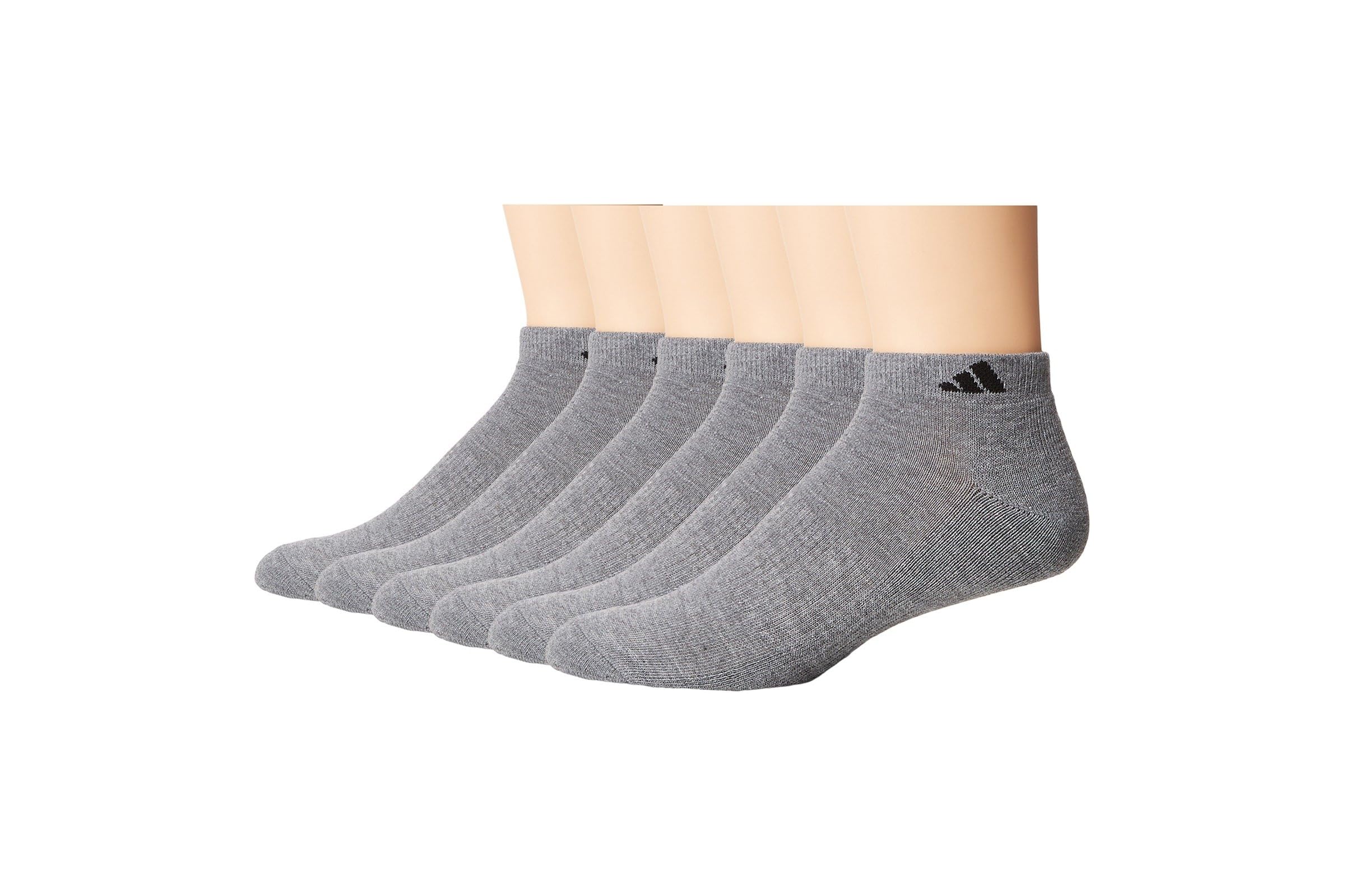 adidas Athletic 6-Pack Low Cut Socks