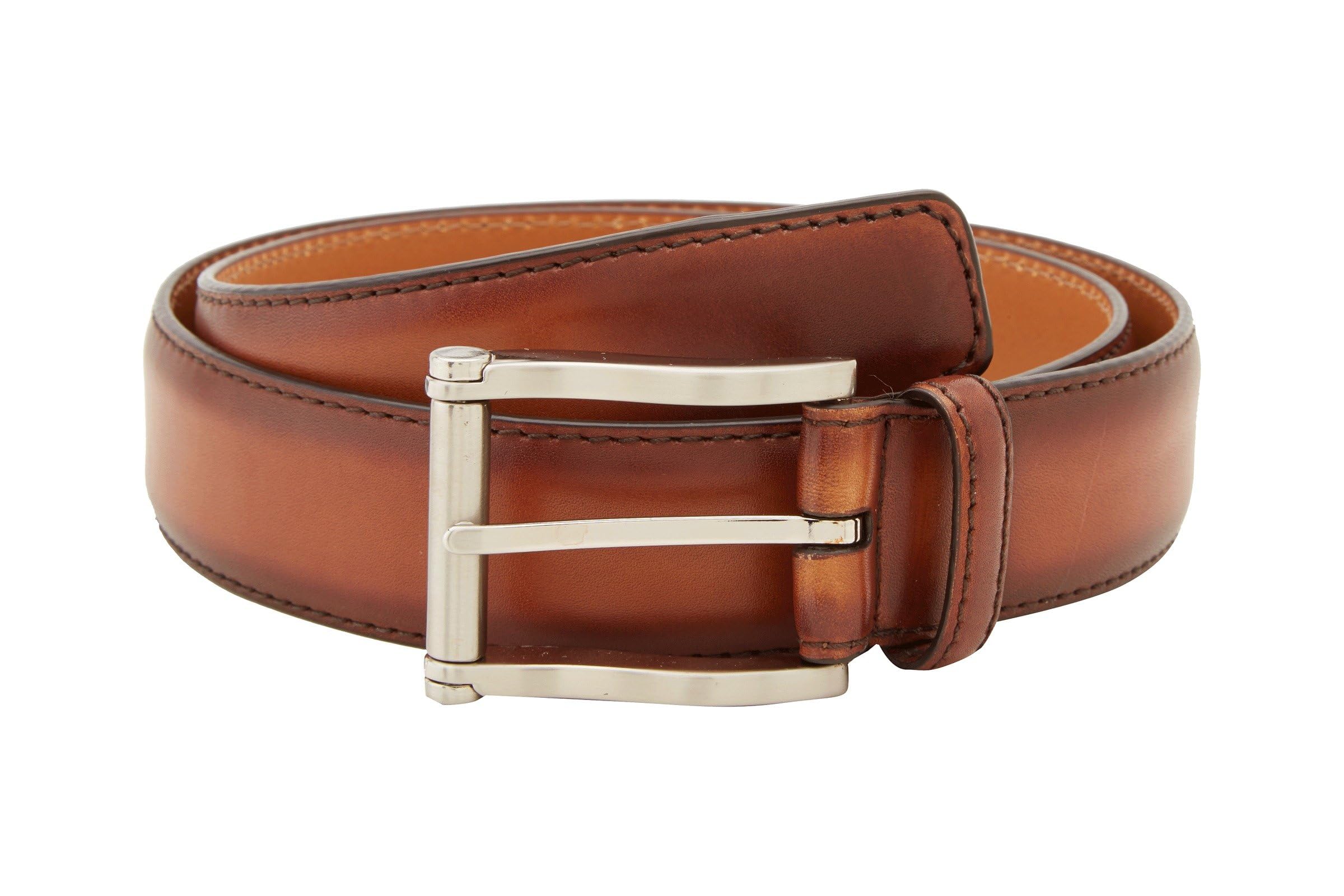 Magnanni Carbon Cognac Belt