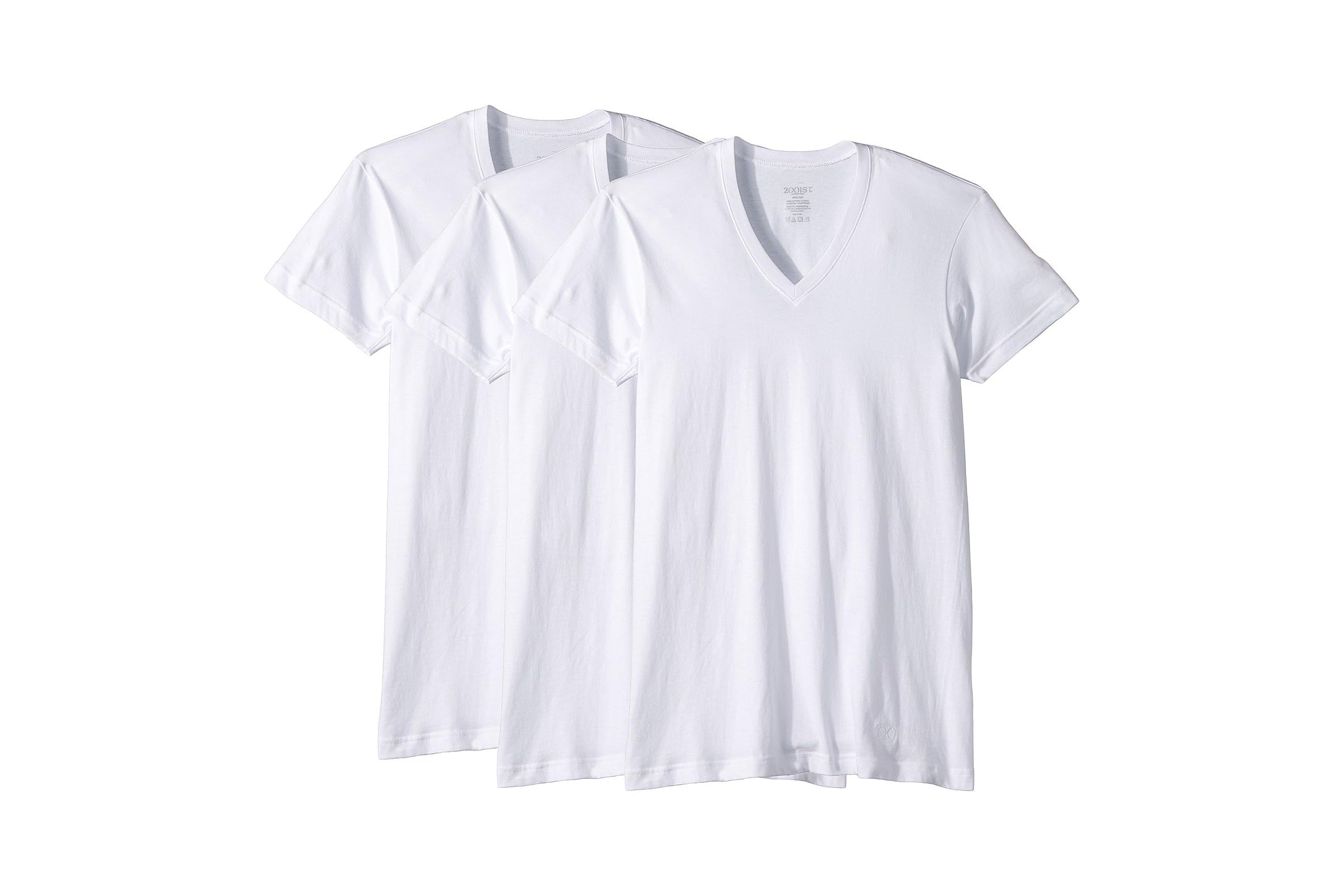 2XIST 3-Pack ESSENTIAL Slim Fit V-Neck T-Shirt