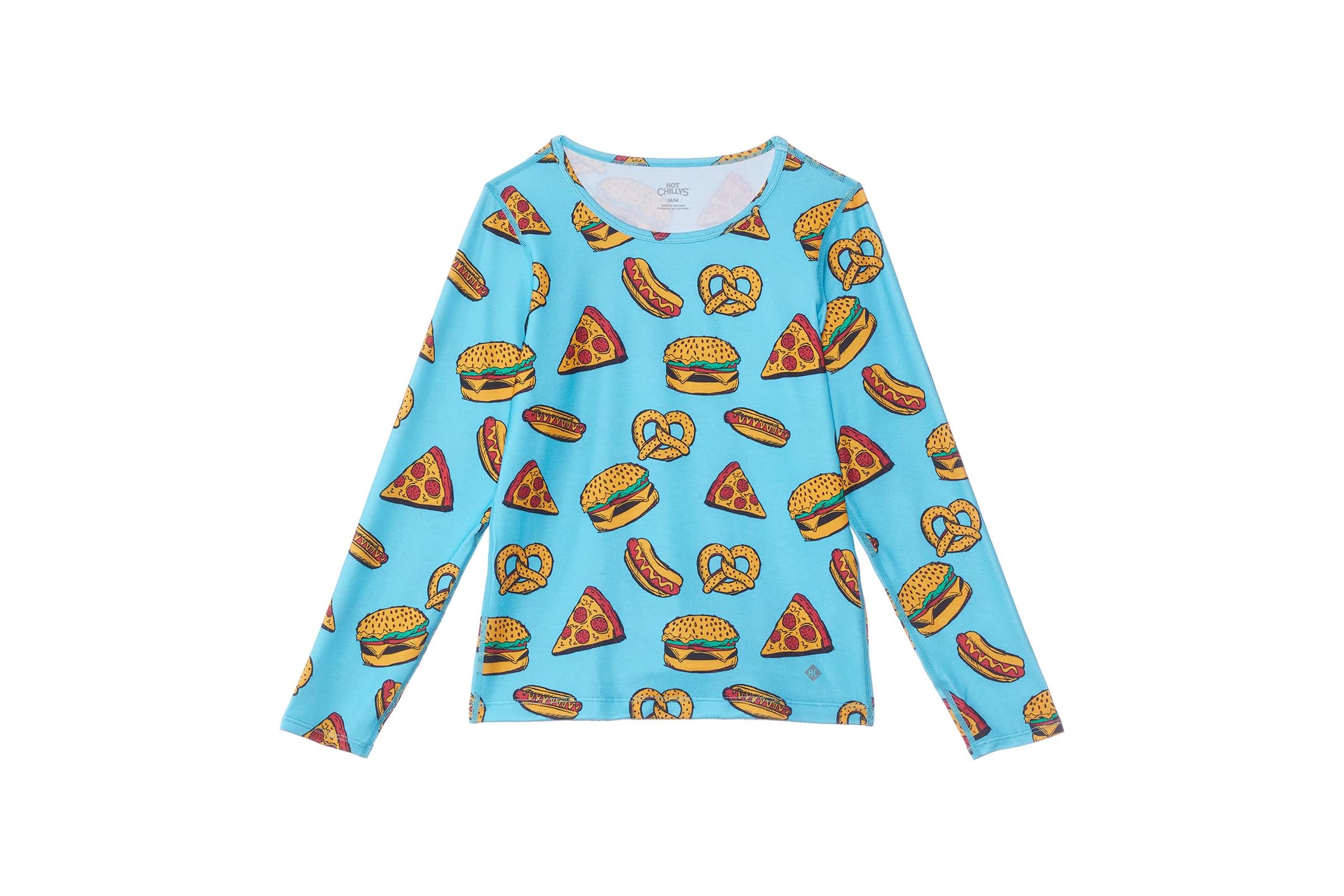 Hot Chillys Kids Originals Print Crew Neck (Little Kids/Big Kids)