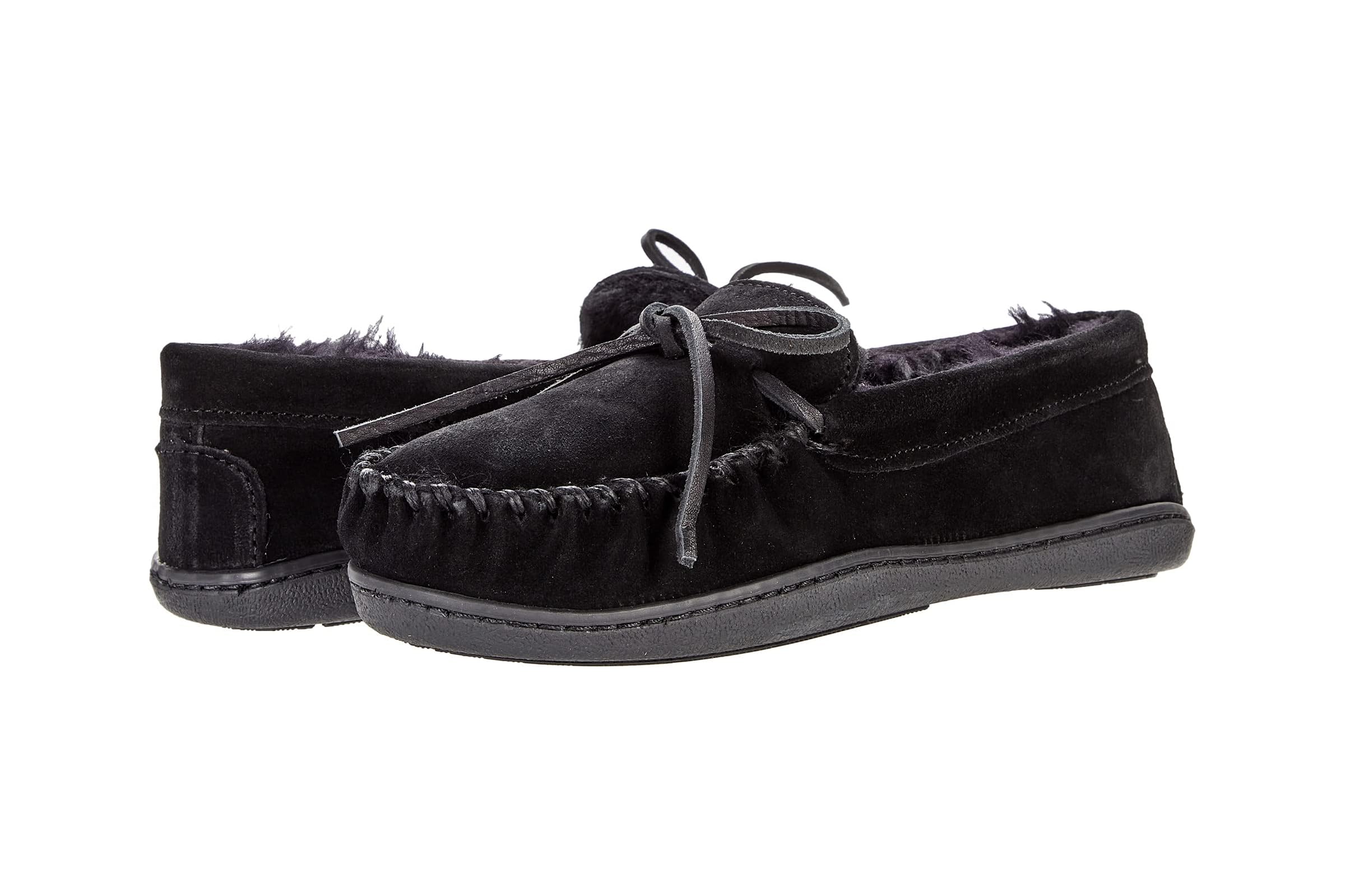 Minnetonka Sheepskin Hardsole Moc