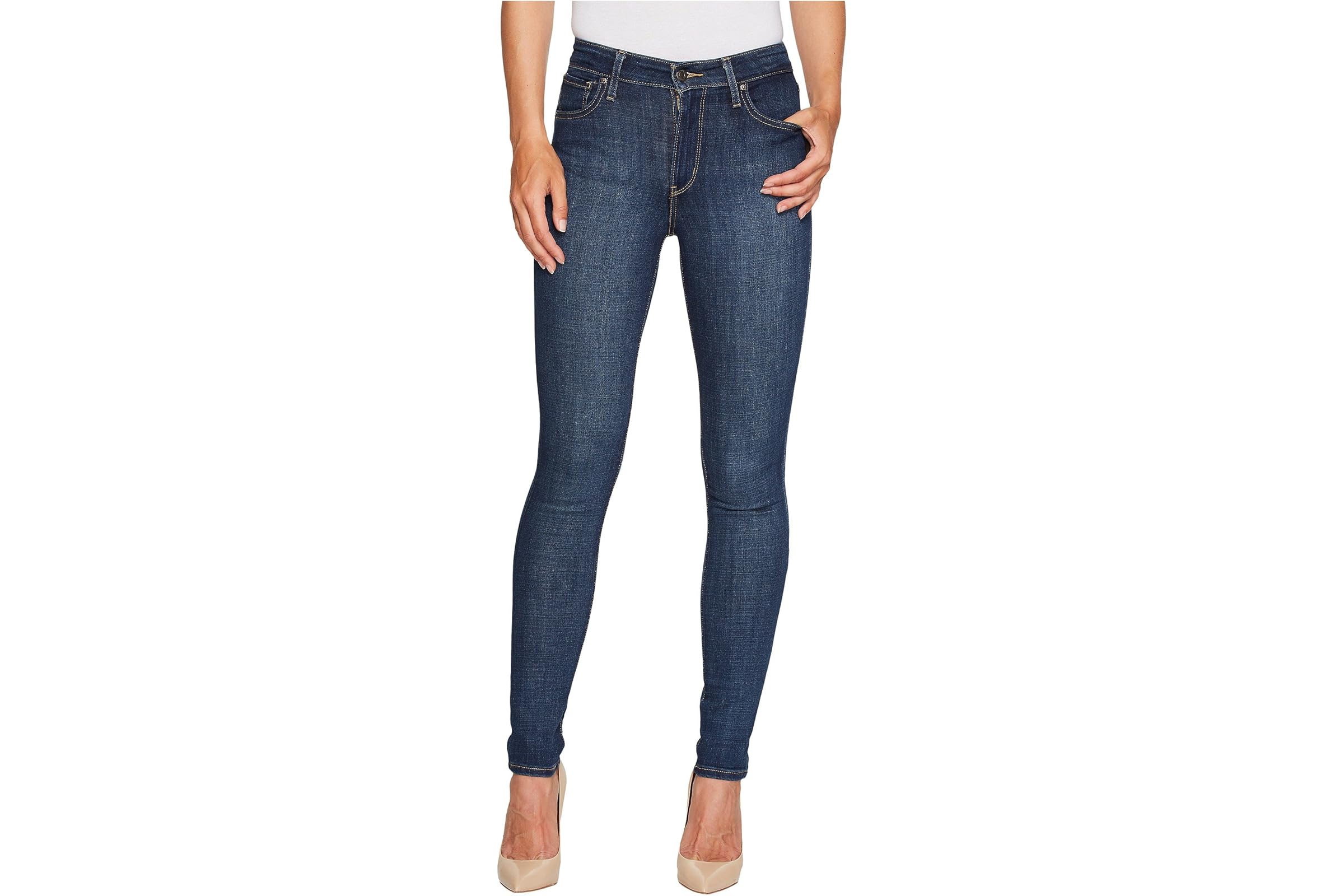 Levis Womens 721 High Rise Skinny