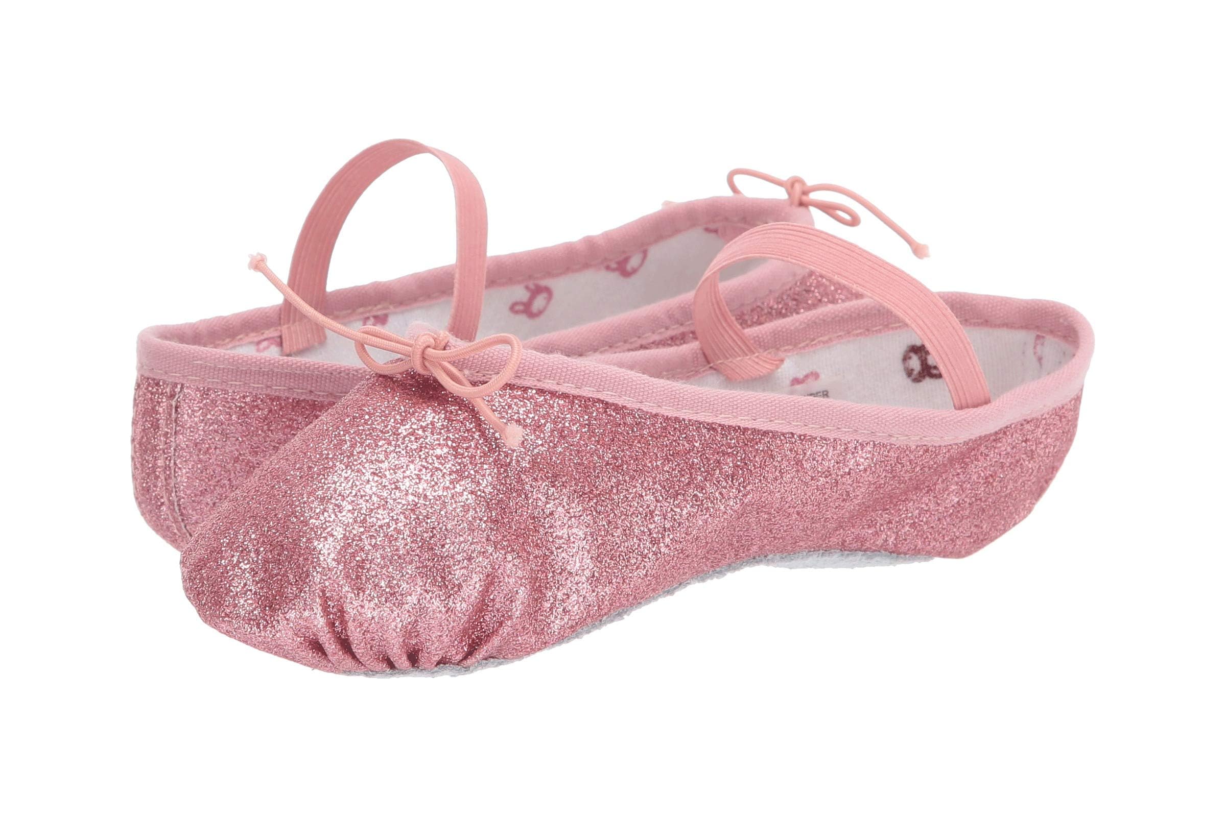 Женские кроссовки Bloch Kids Glitter Dust Ballet Slipper (Toddler/Little Kid)