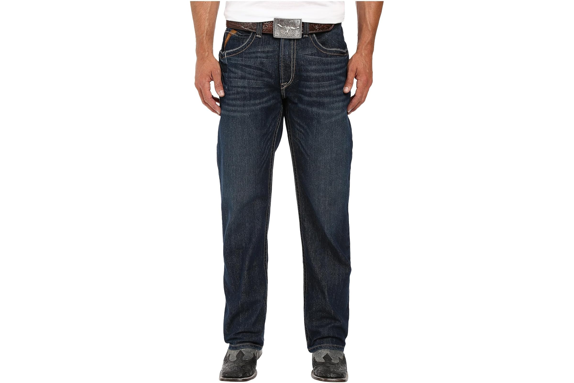 Ariat Rebar M4 Low Rise Bootcut Jeans in Bodie