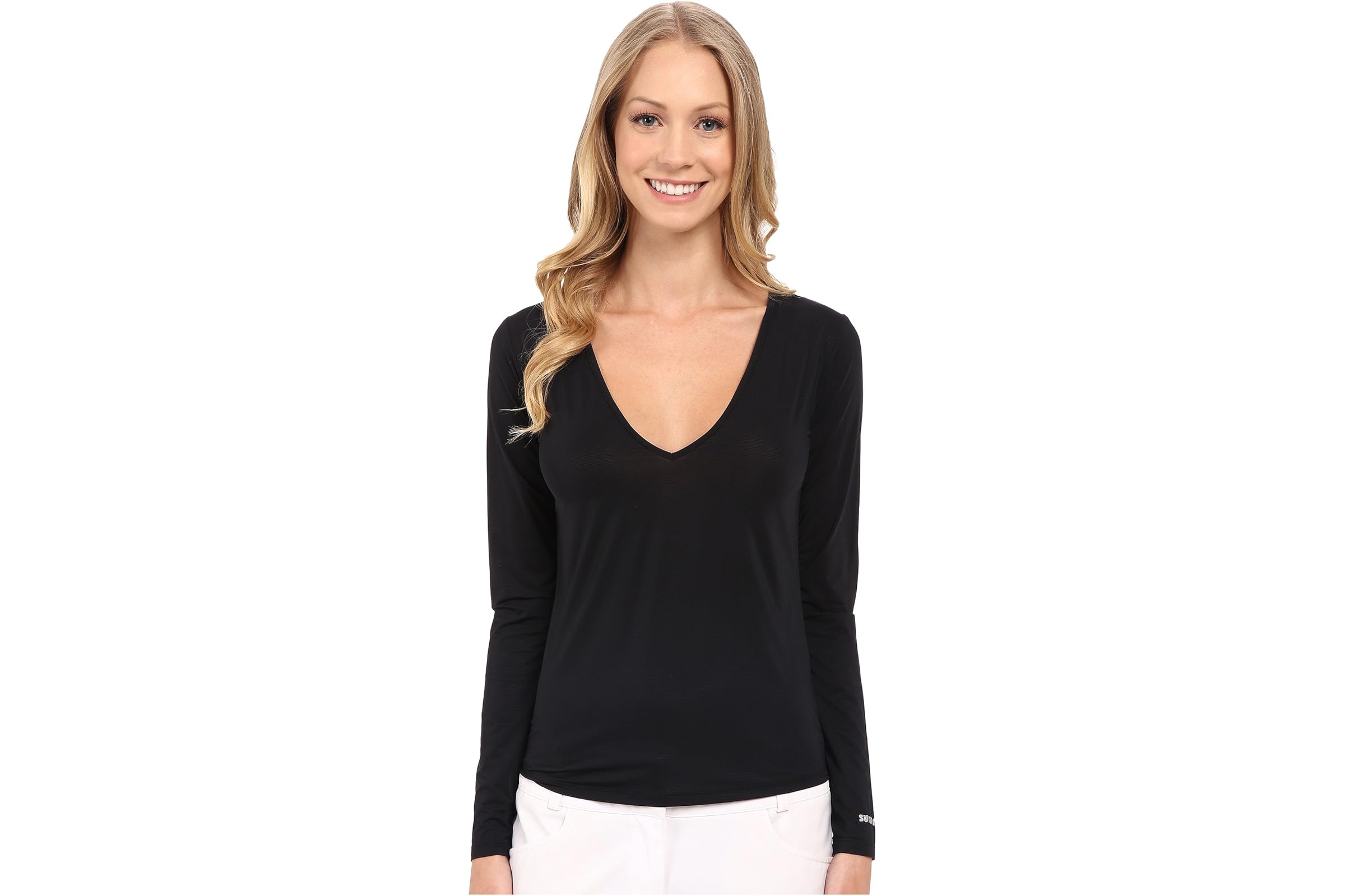 Jamie Sadock Sunsense Long Sleeve Layering Top