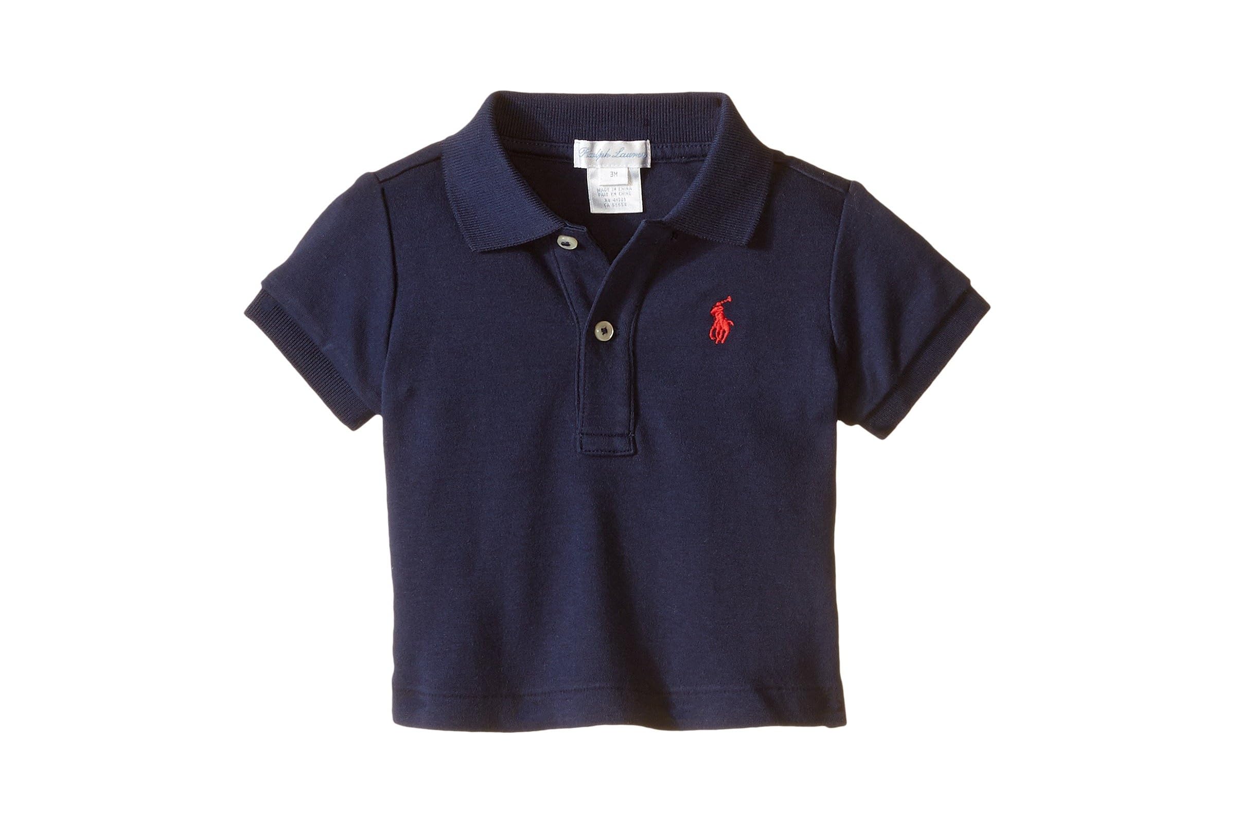 Polo Ralph Lauren Kids Cotton Interlock Polo Shirt (Infant)