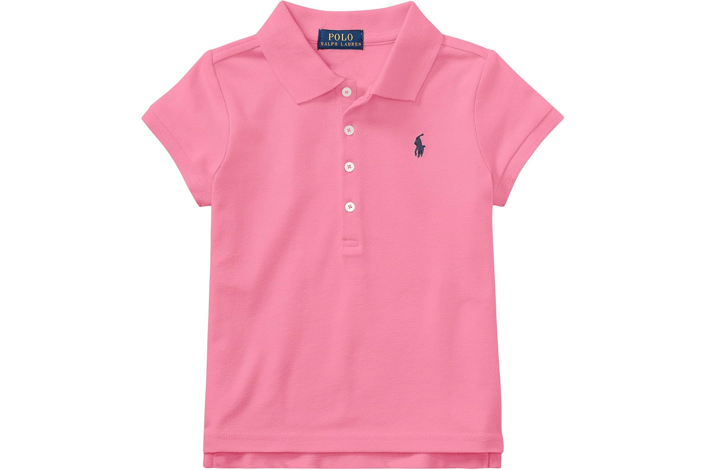 Polo Ralph Lauren Kids Short Sleeve Mesh Polo Shirt (Little Kids)